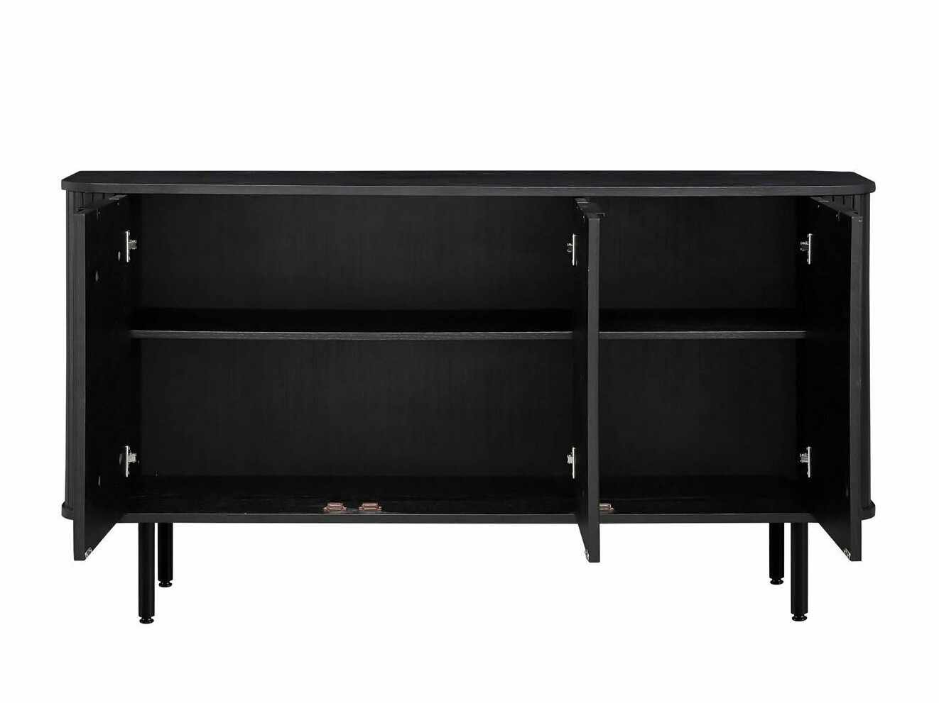 Skapis Evarleva 118 (Melns)