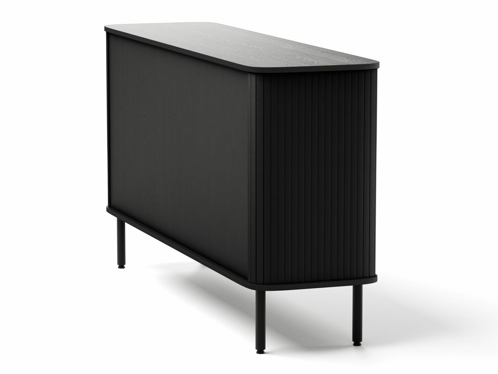 Skapis Evarleva 118 (Melns)