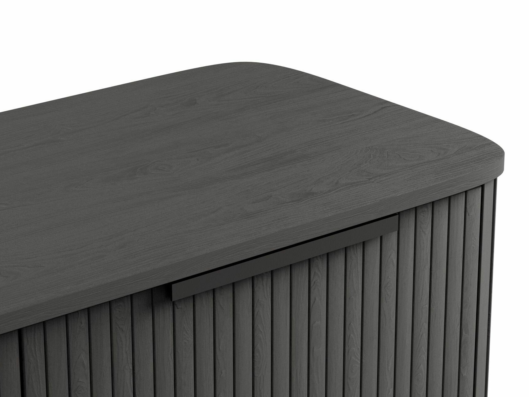 Skapis Evarleva 118 (Melns)