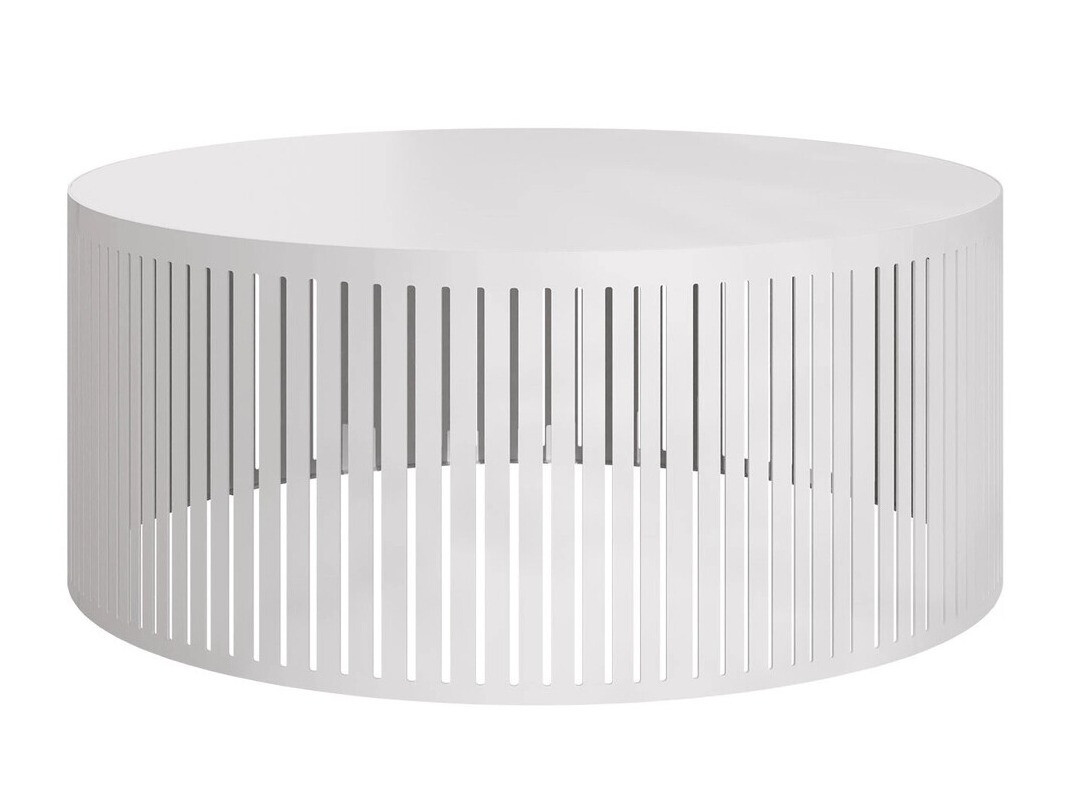 Žurnālu galdiņš Prunis I (Balts)