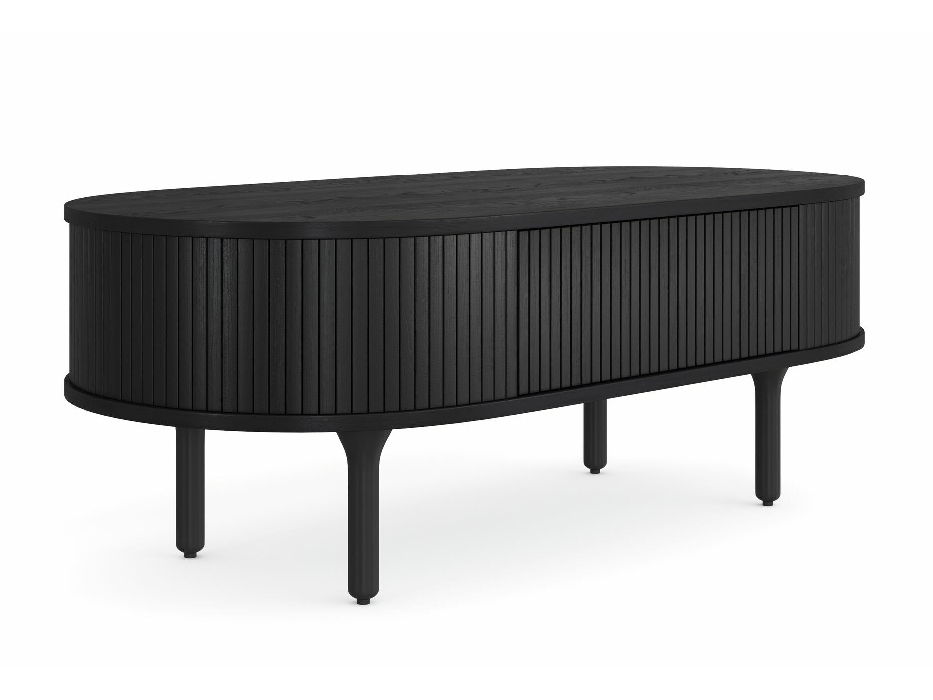 Žurnālu galdiņš Tivsoru 110 (Melns)