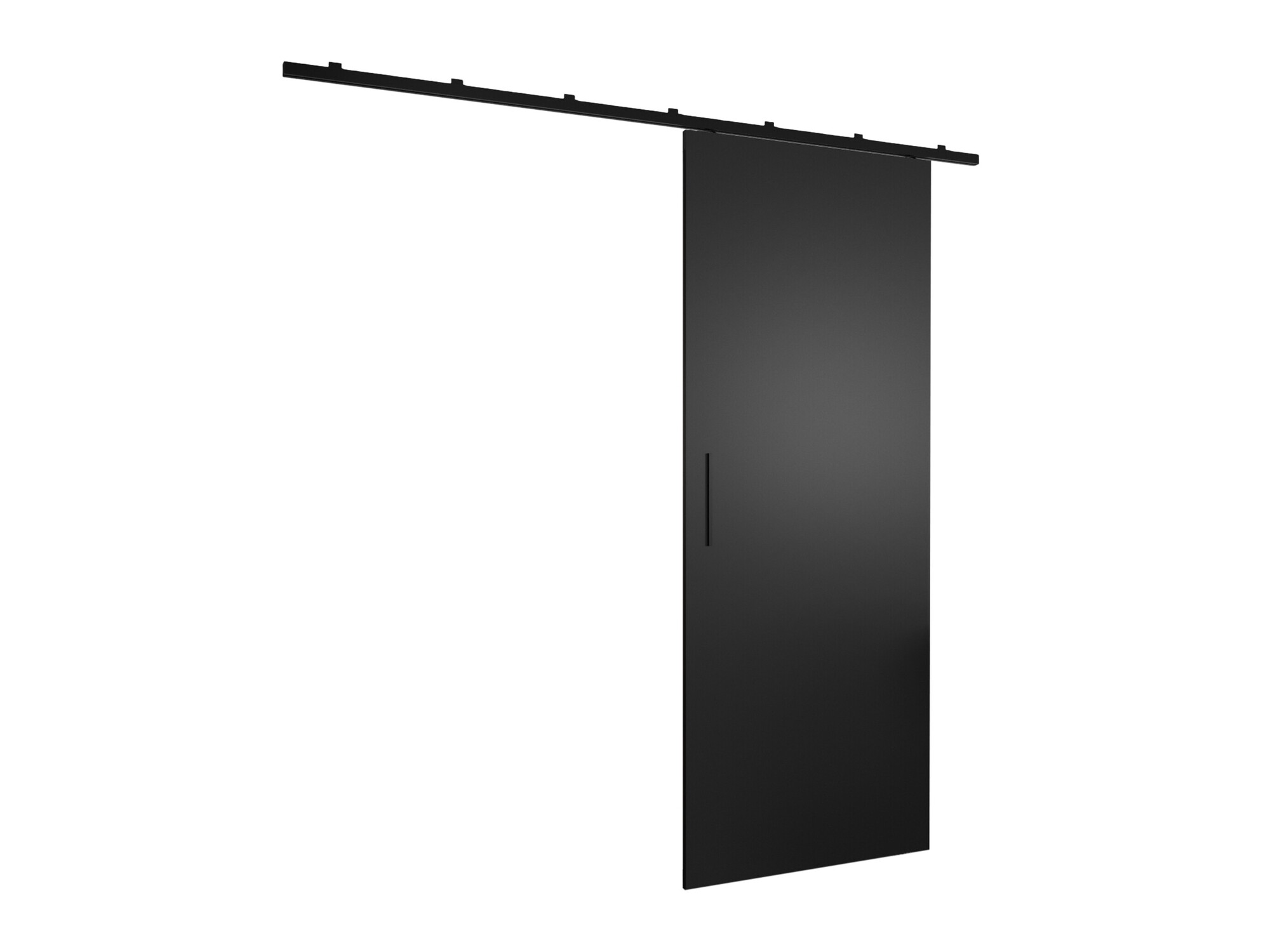 Bīdāmas durvis Hartford 491 (Melns)