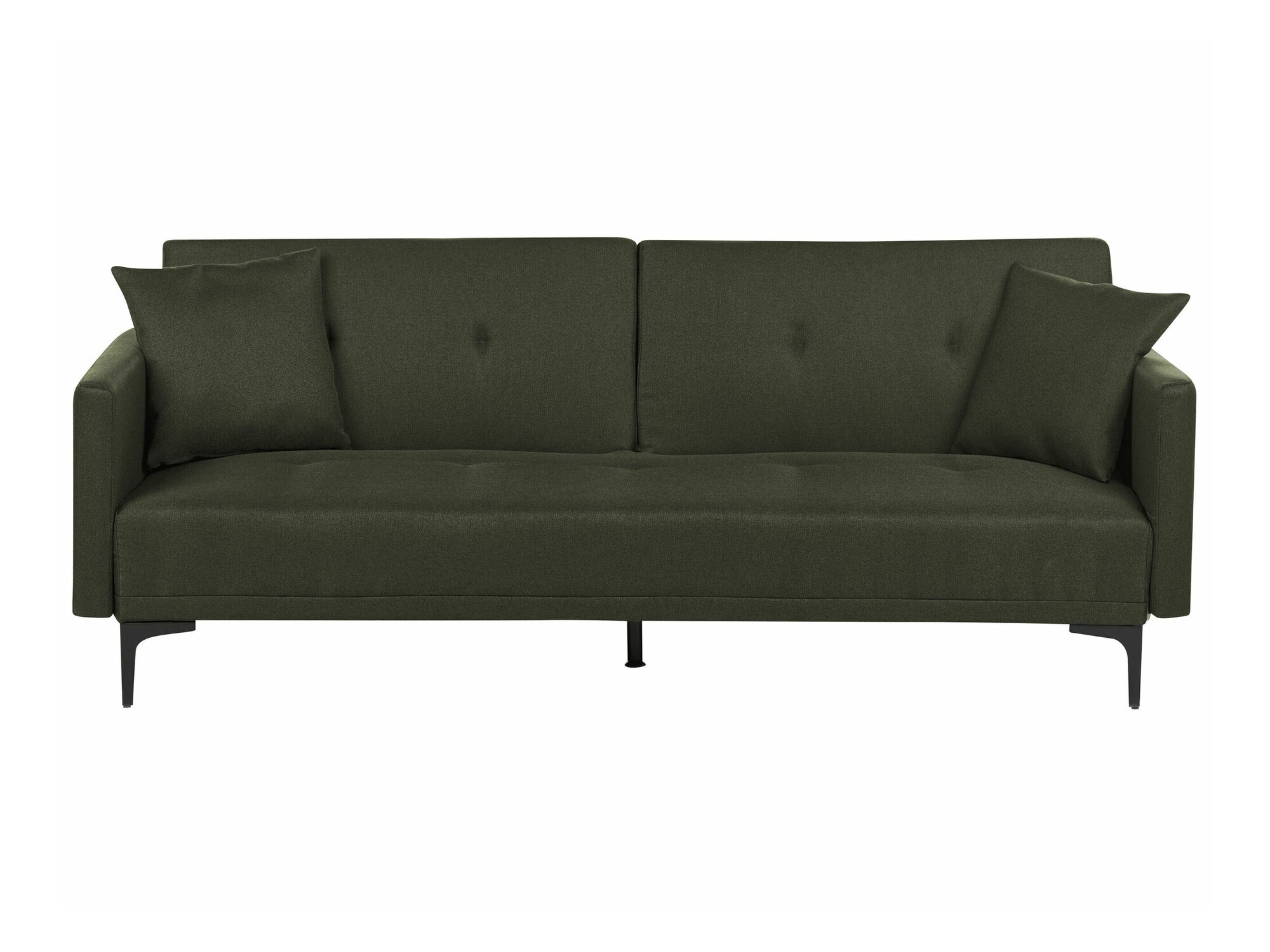 Dīvāns gulta Berwyn 161 (Tumši zaļš)