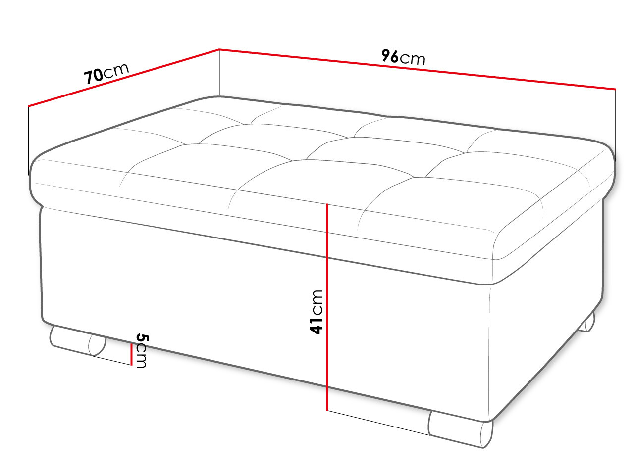 Mīkstais sols Comfivo 118 (Velo 622)