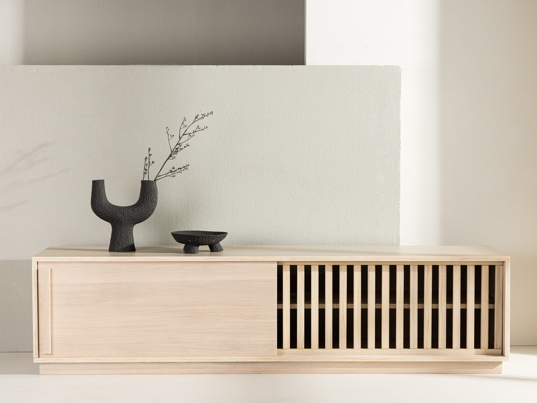 TV galds Dallas 4413 (Gaišs koks)