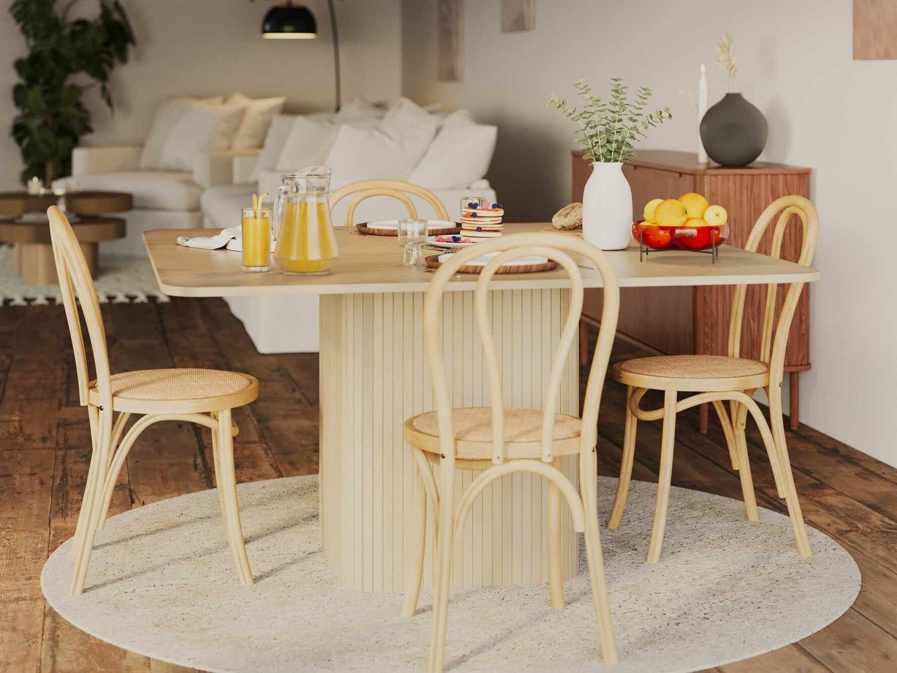 Cтол Evarleva 109 (Светло-коричневый)