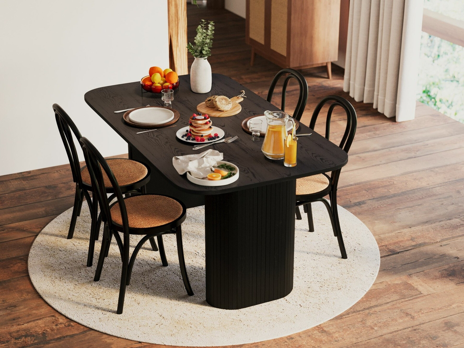 Galds Evarleva 112 (Melns)