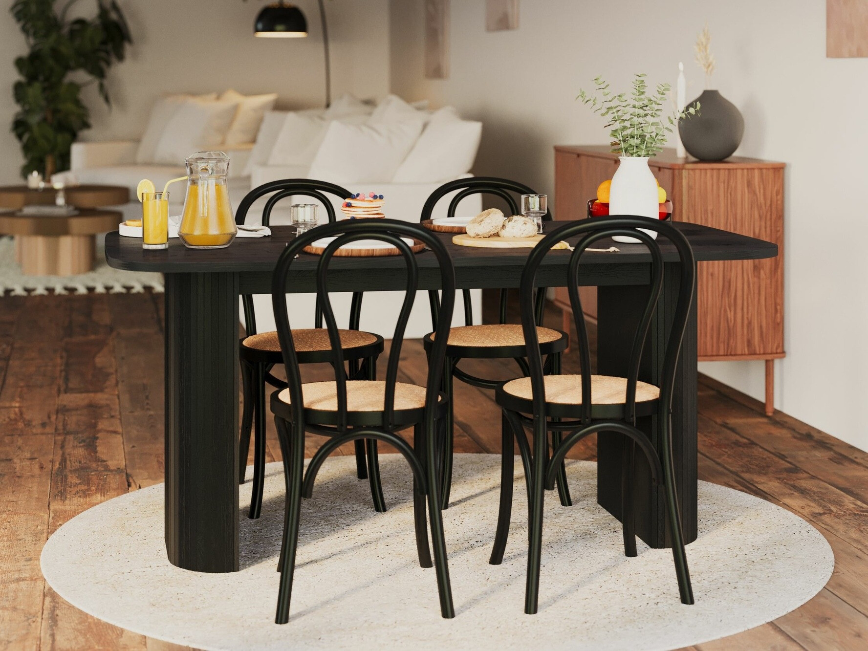 Galds Evarleva 112 (Melns)