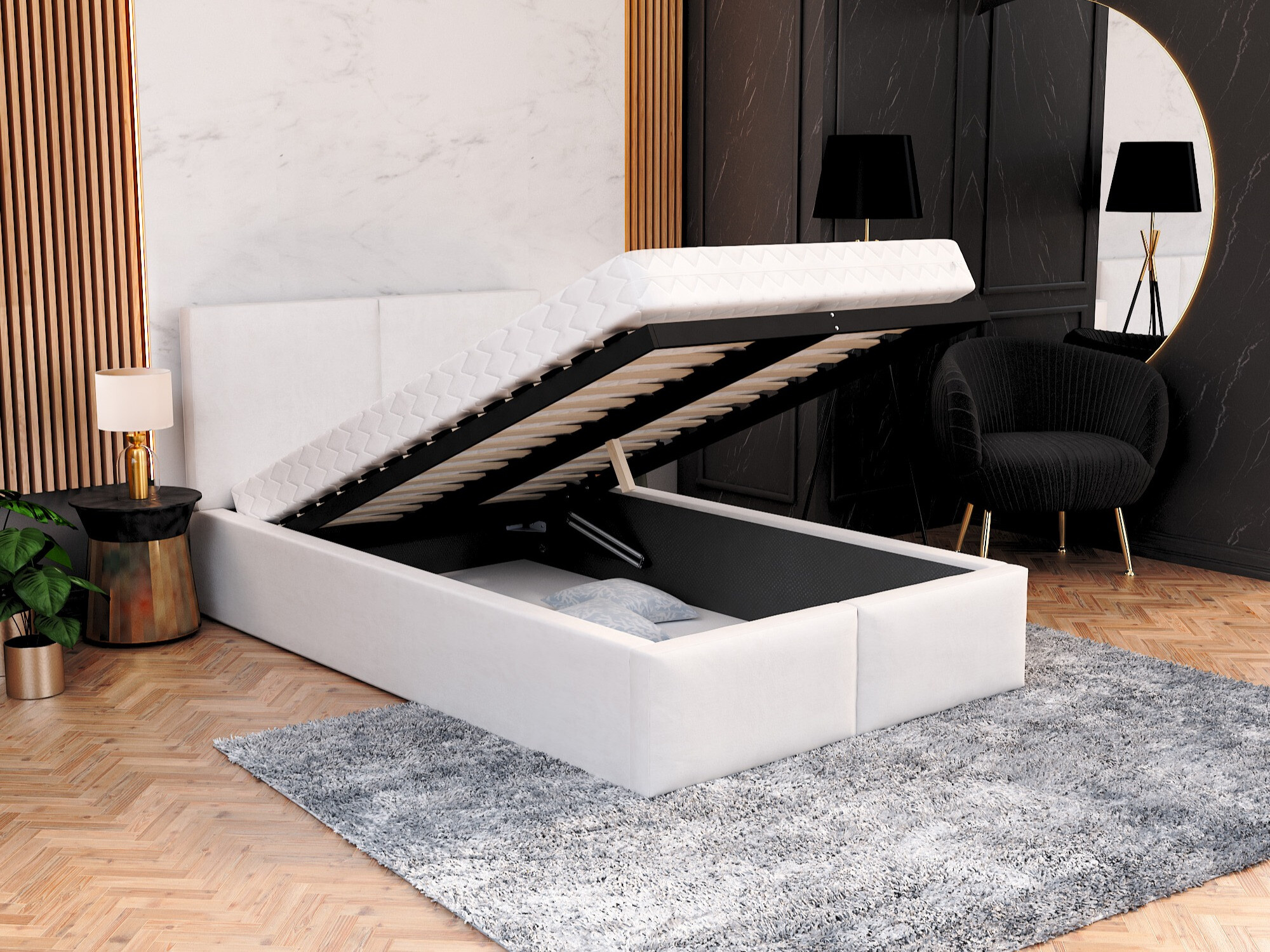 Кровать Fairfield 109 (Белый)