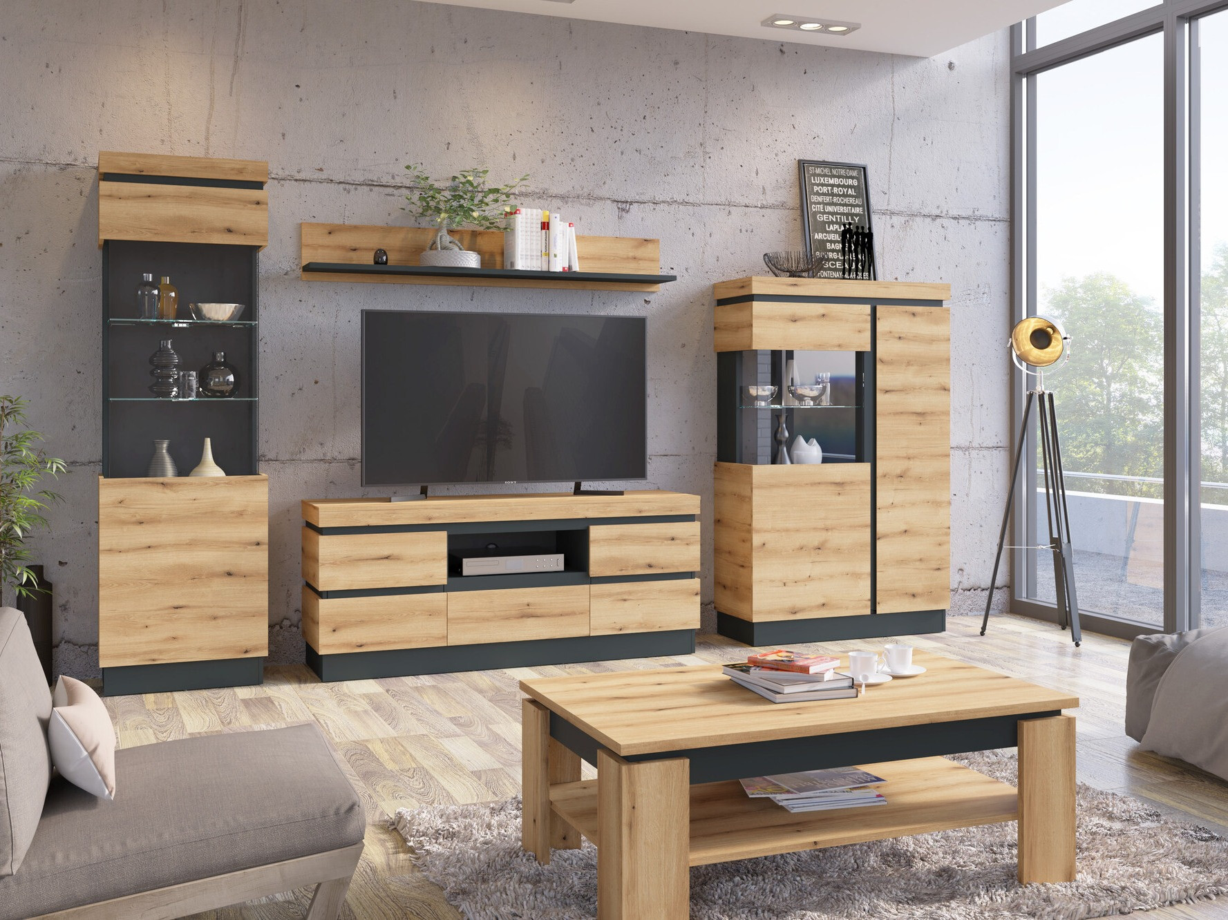 Настенная полка Enocira 109