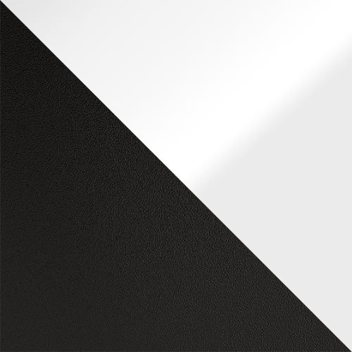 Kafijas galdiņš Germantown 102 (Matēts melns + Glancēts balts)