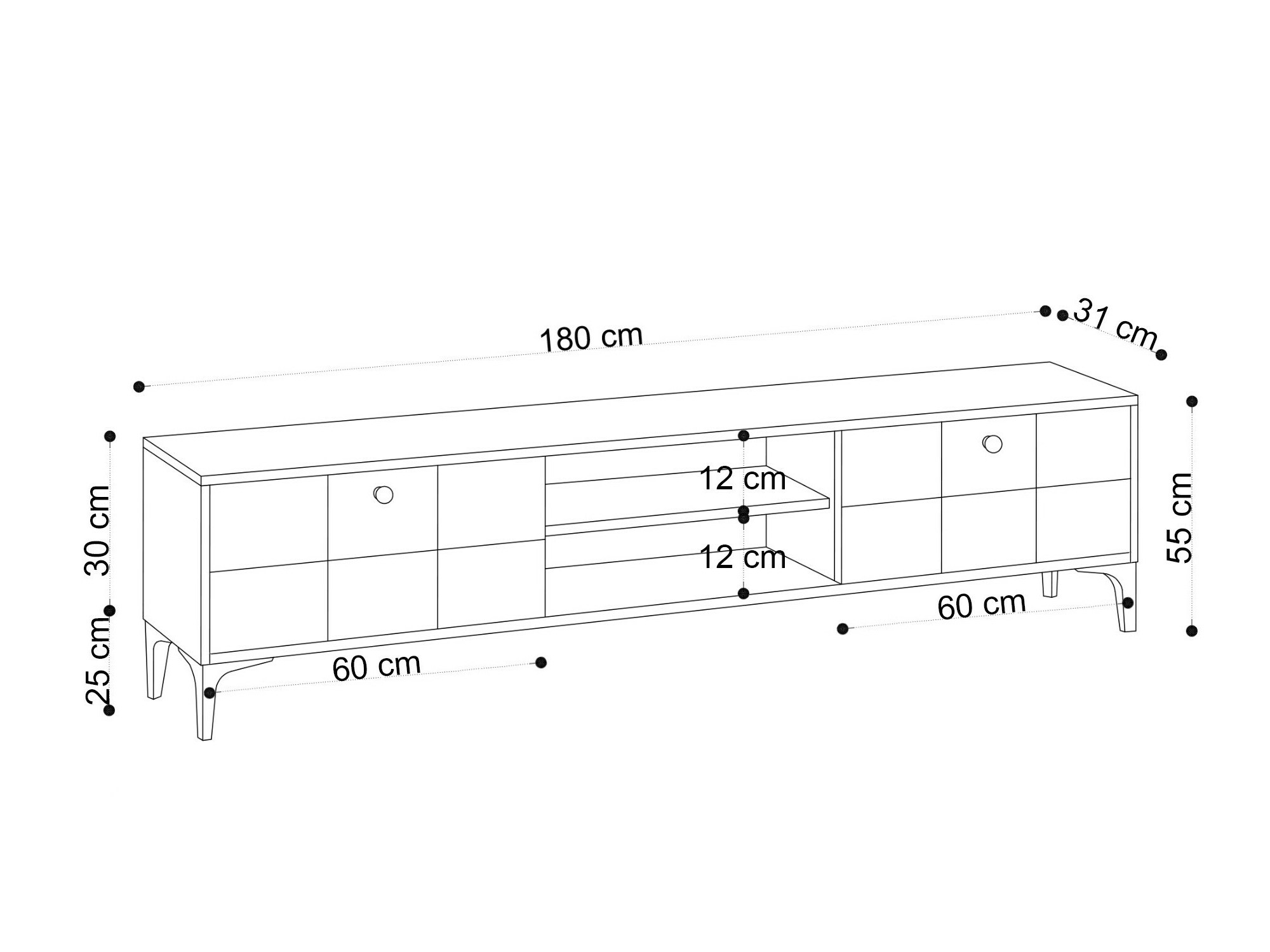 TV galds Sonliro 126