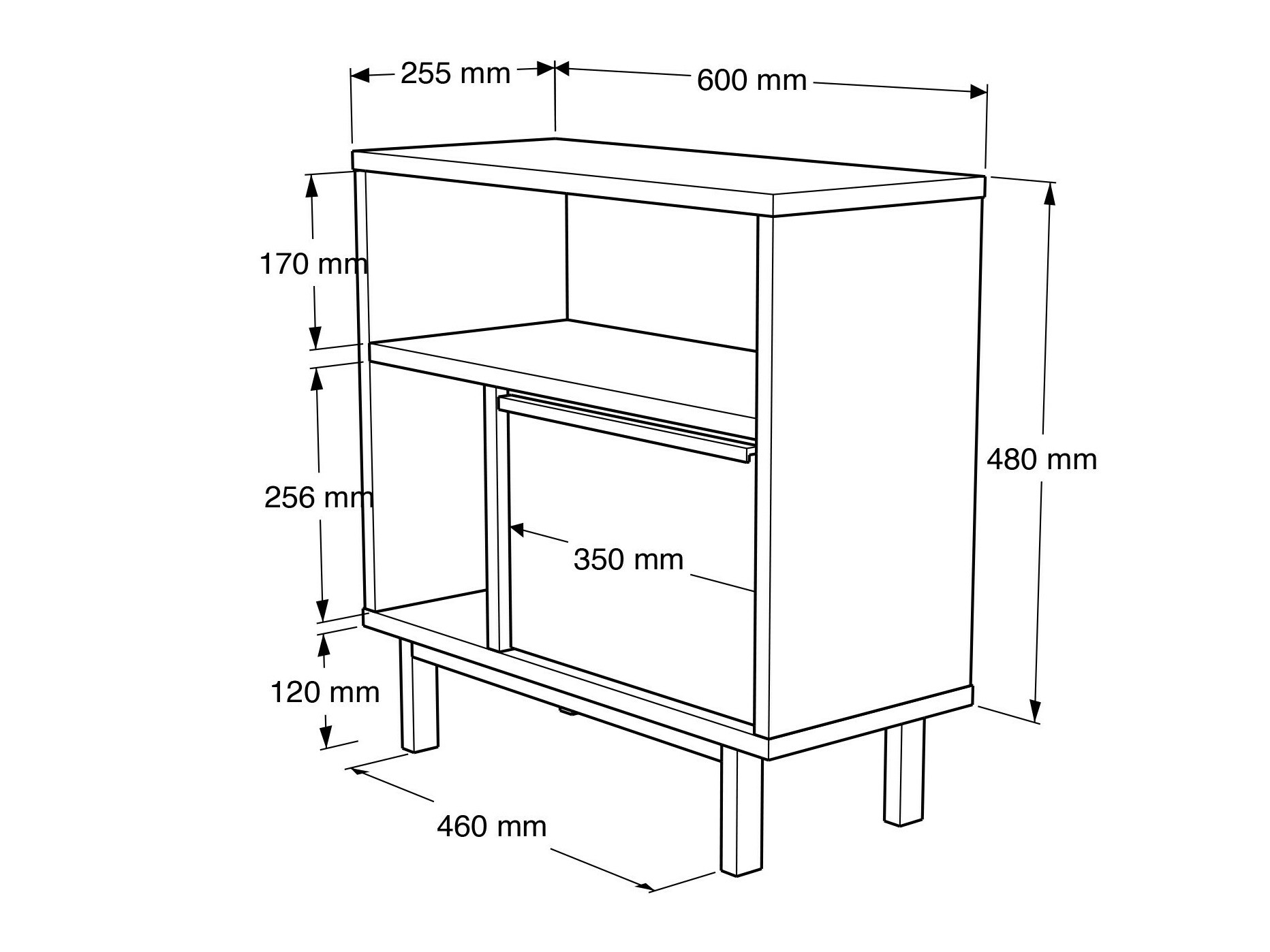 Kafijas galdiņš Fertore 105 (Balts)