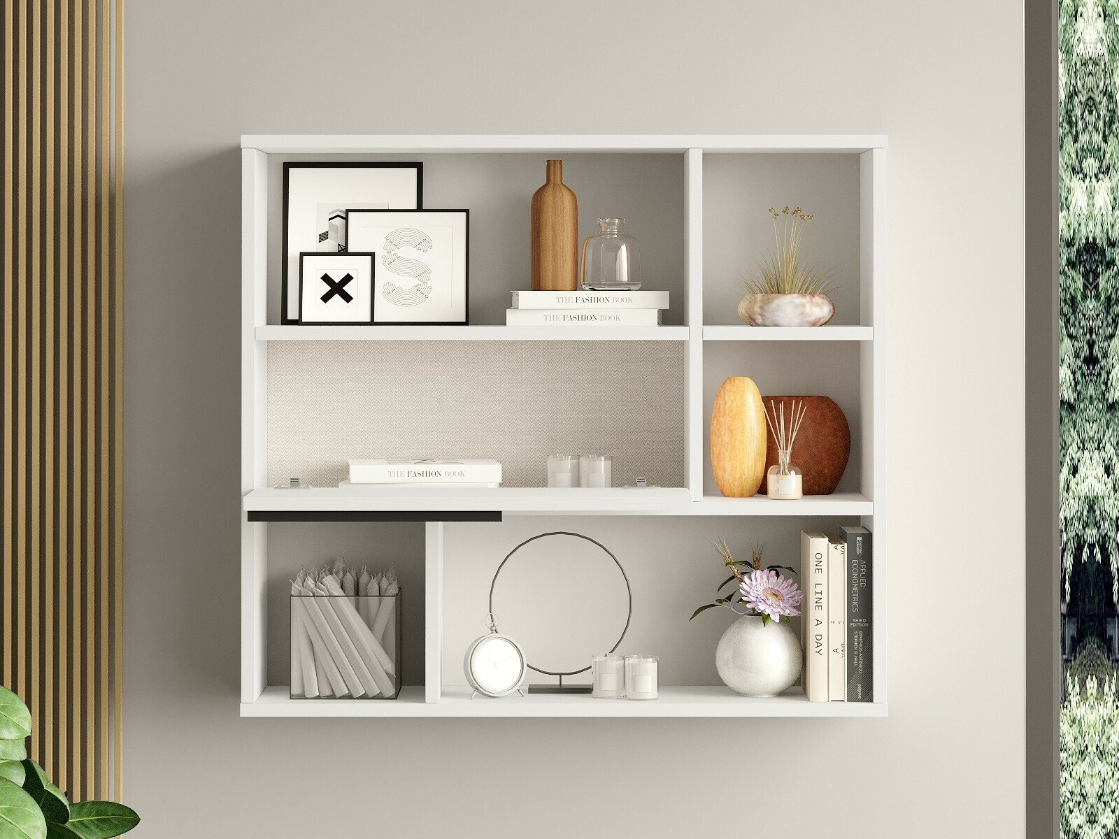 Настенная полка Fertore 104 (Белый)