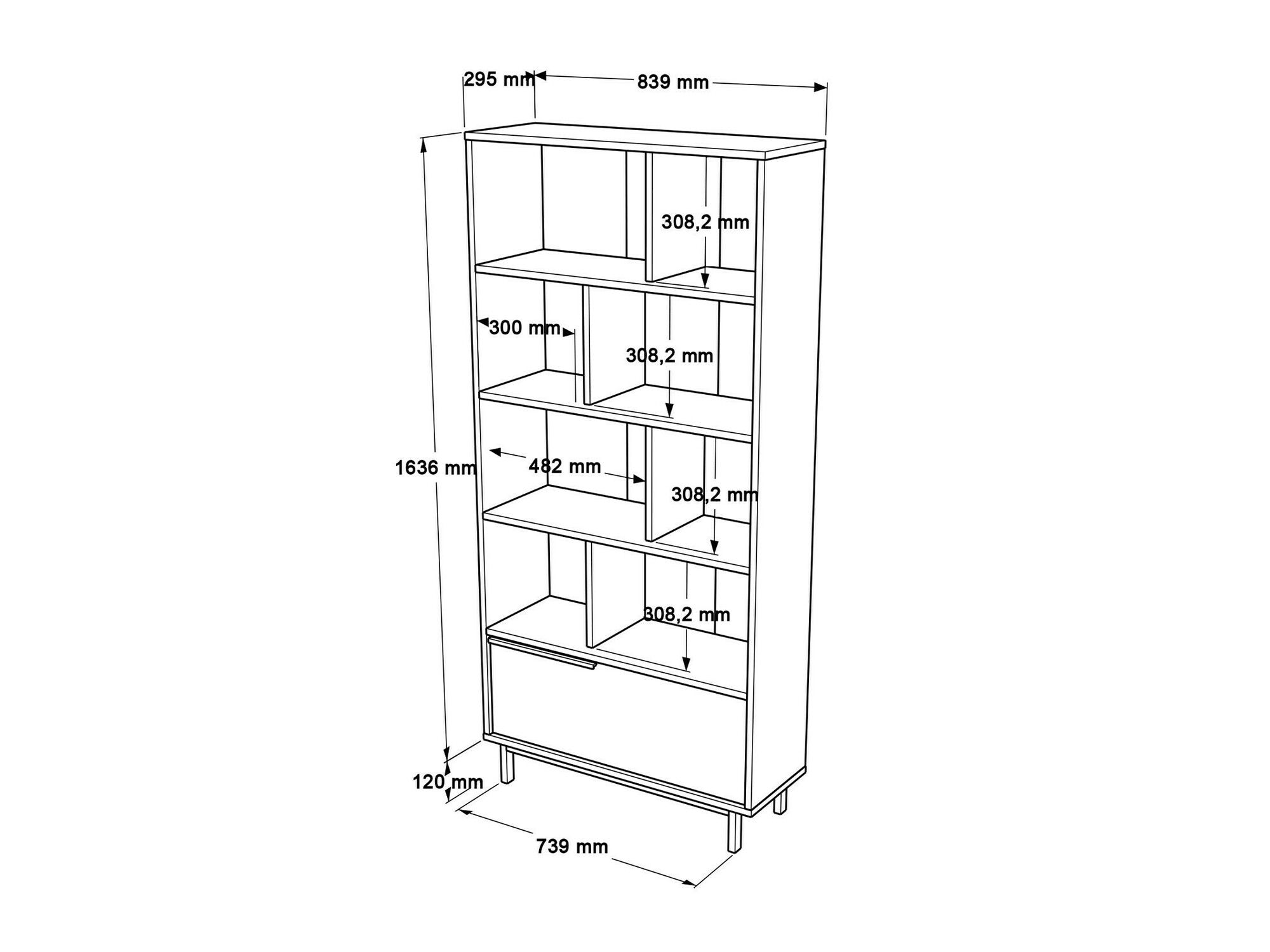 Plaukts Fertore 100 (Riekstkoks)