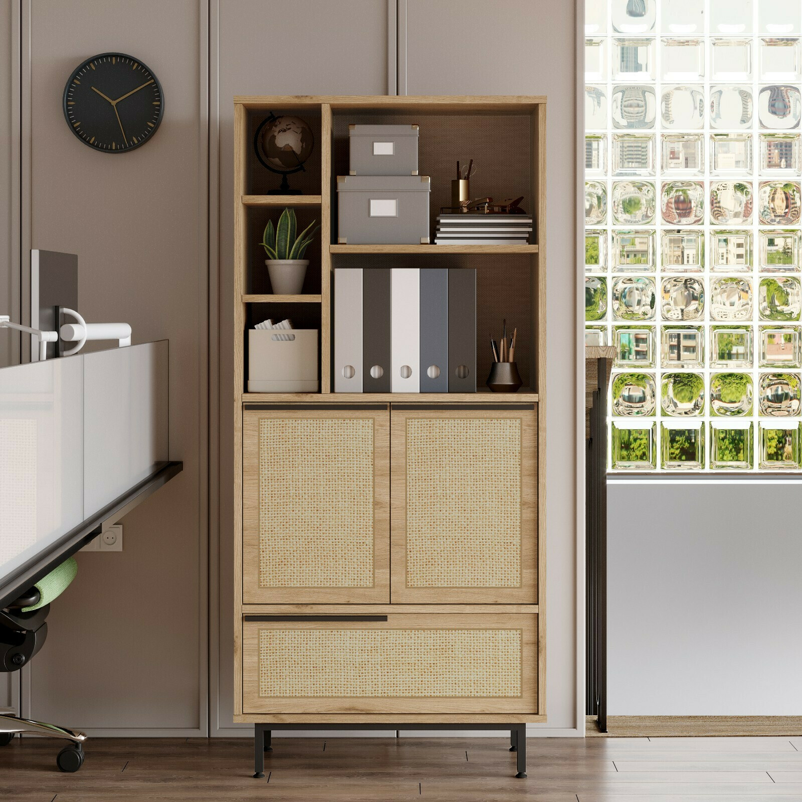 Стеллаж Fertore 108 (Дуб)