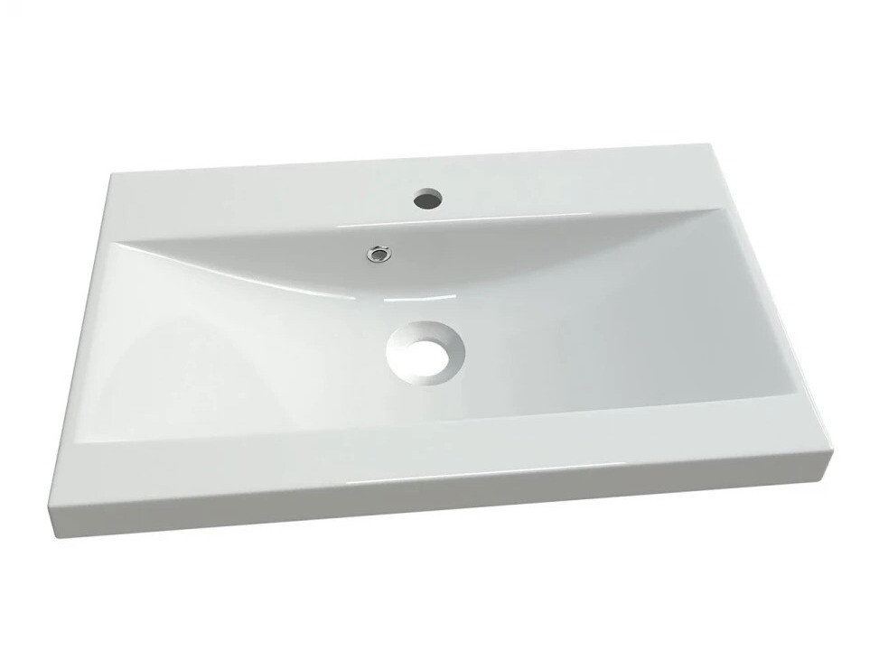 Vannas komplekts Sarasota 140 (Glancēts balts + Matera pelēks)