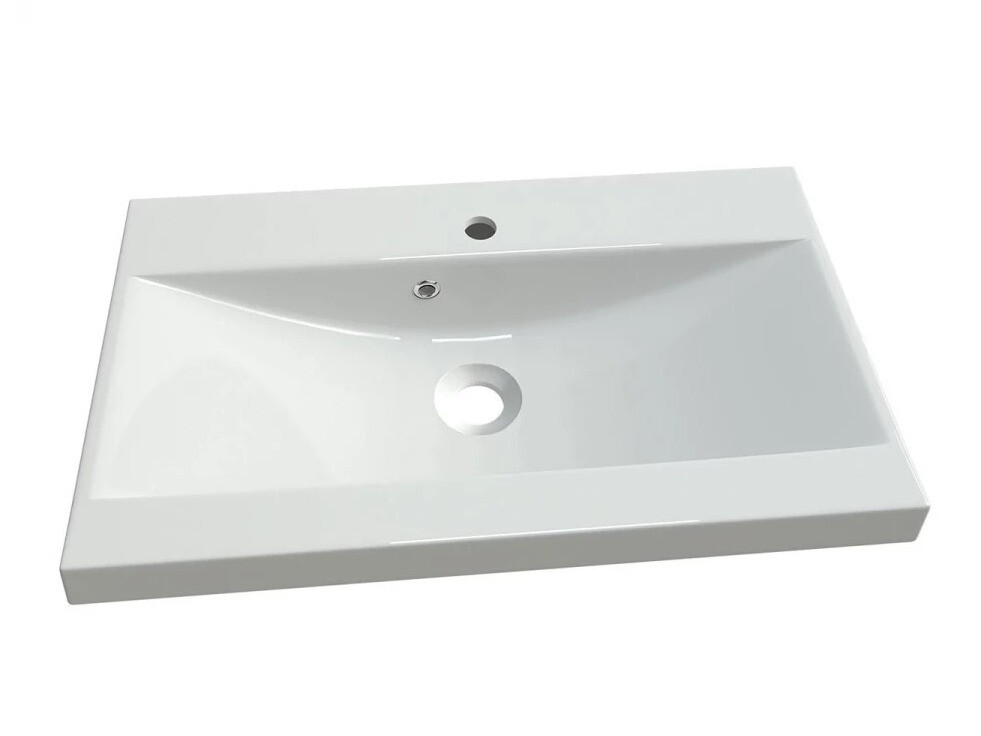 Vannas komplekts Sarasota 140 (Glancēts pelēks + Balts)