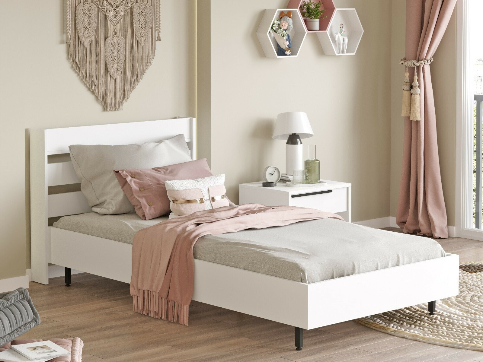 Кровать Fertore 112 (Белый)