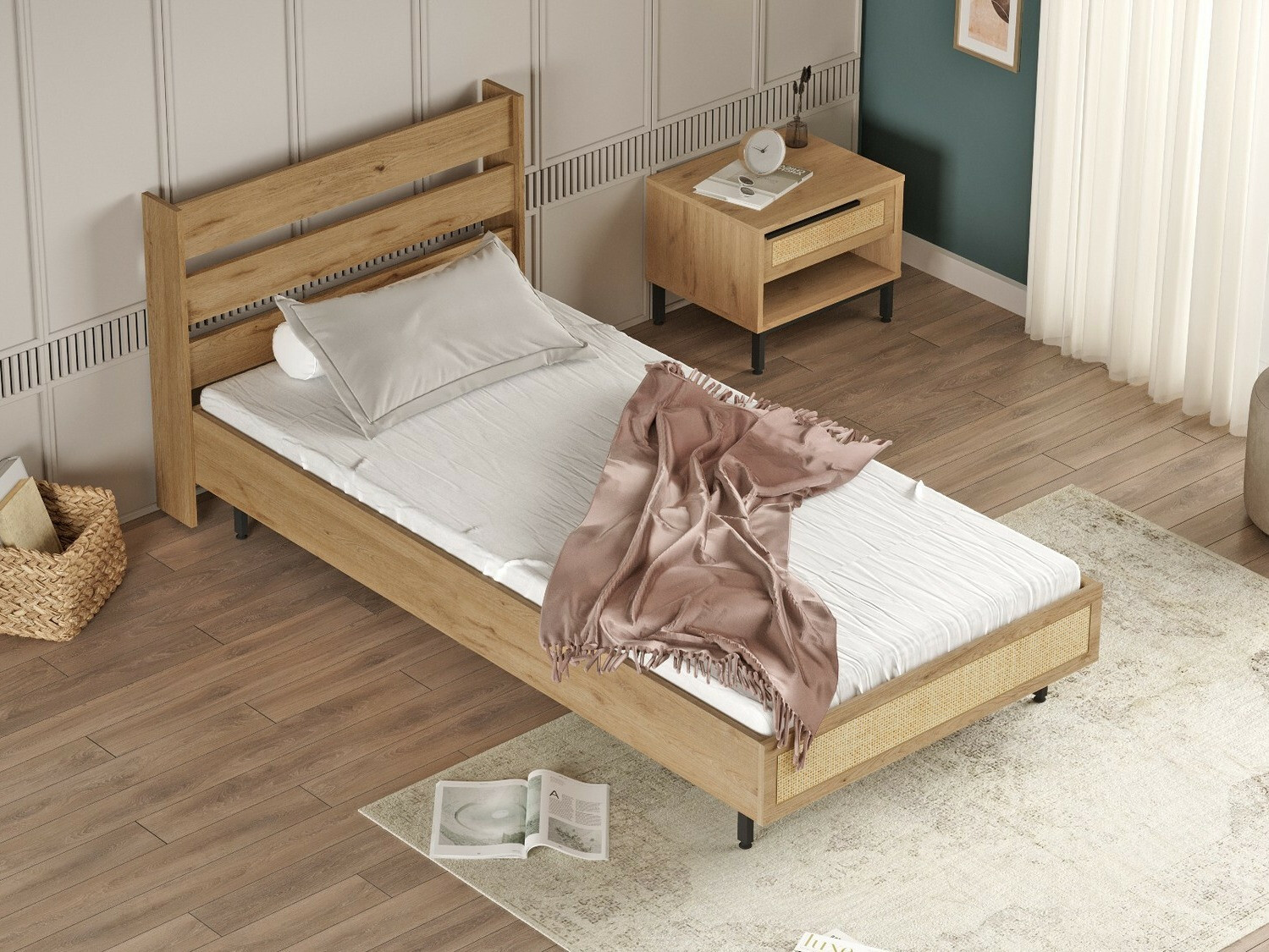 Кровать Fertore 112 (Дуб)