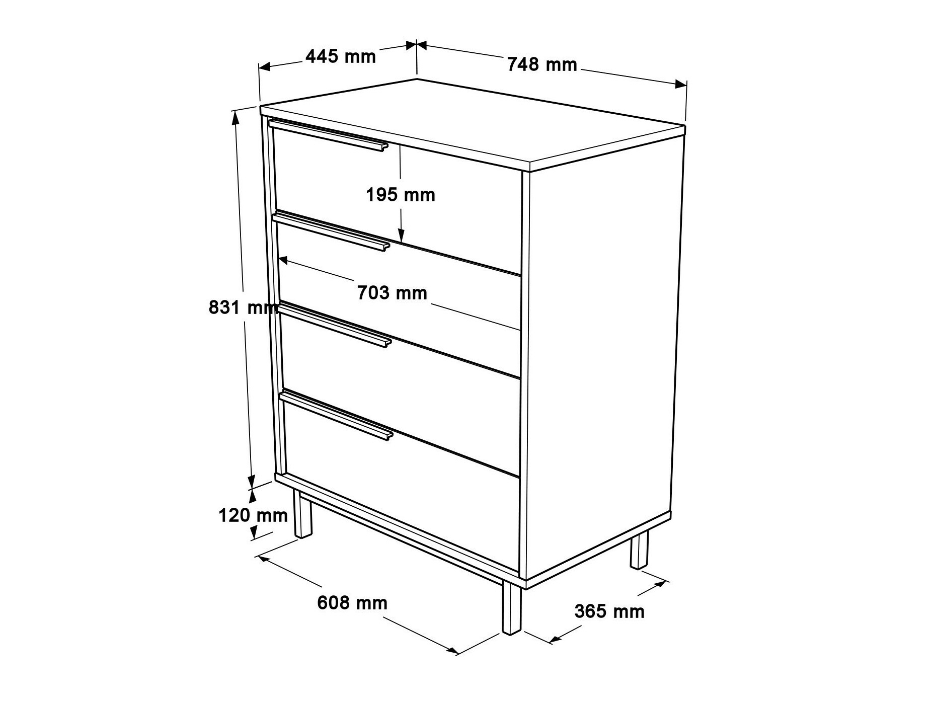 Kumode Fertore 116 (Balts)