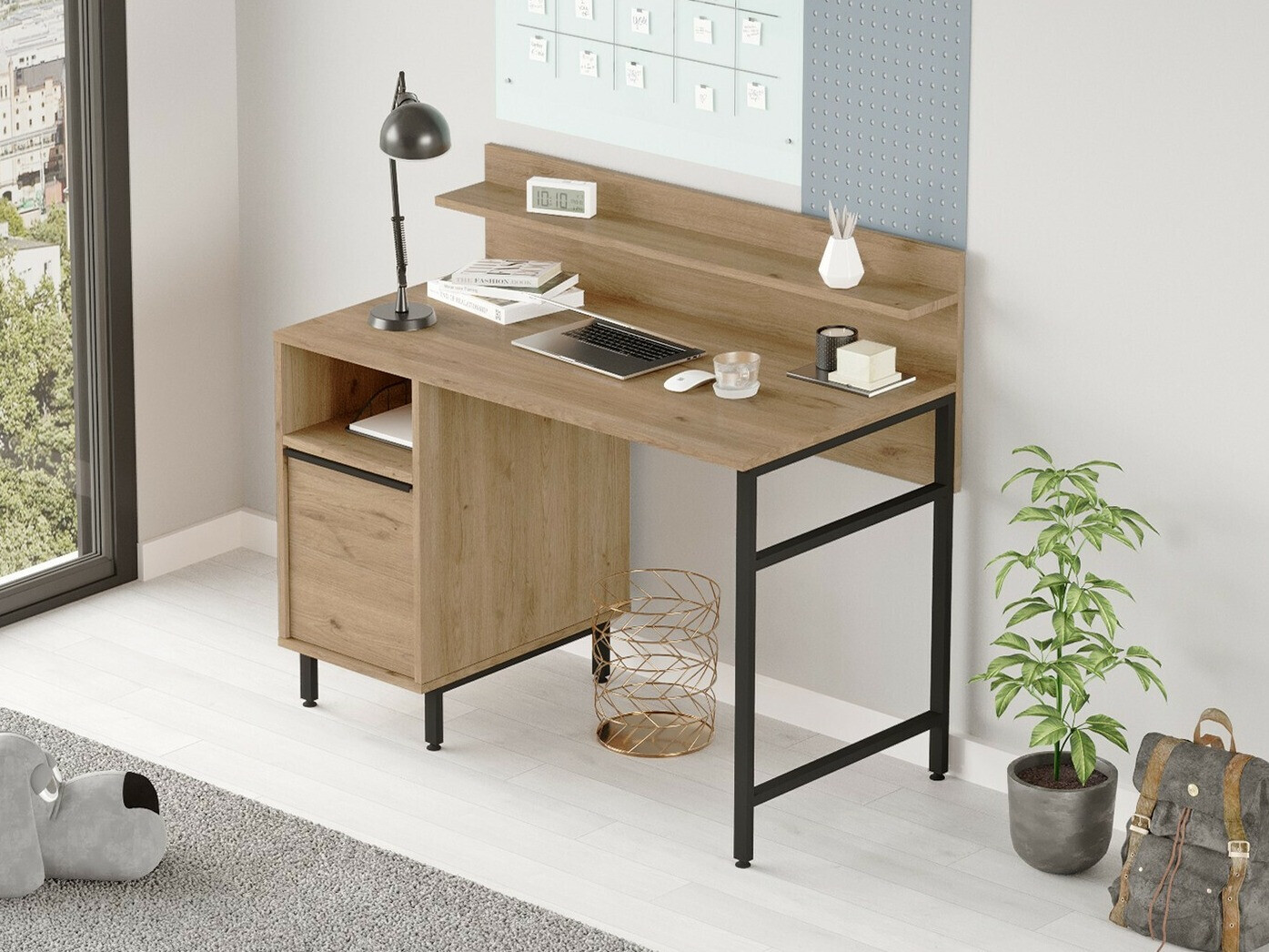 Письменный cтол Fertore 115 (Грецкий орех)