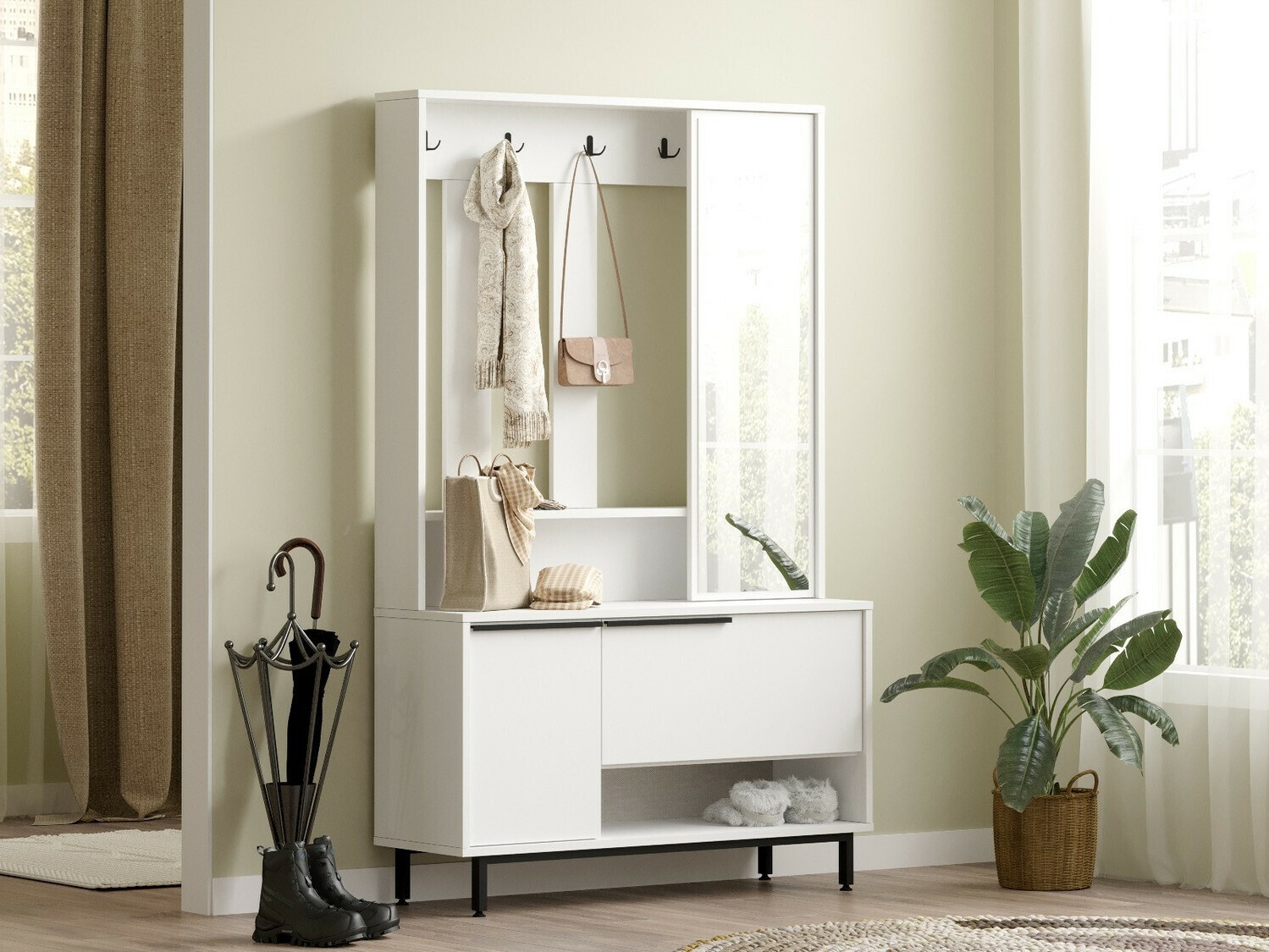 Прихожая Fertore 110 (Белый)