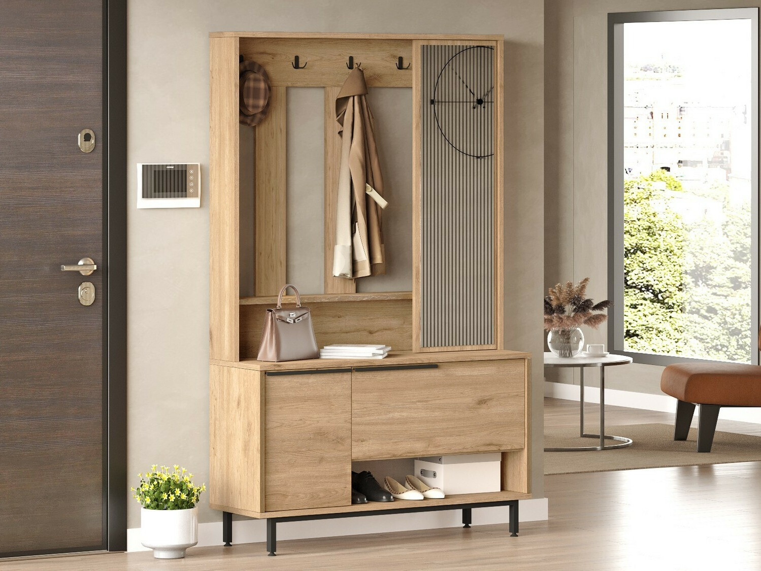 Прихожая Fertore 110 (Грецкий орех)