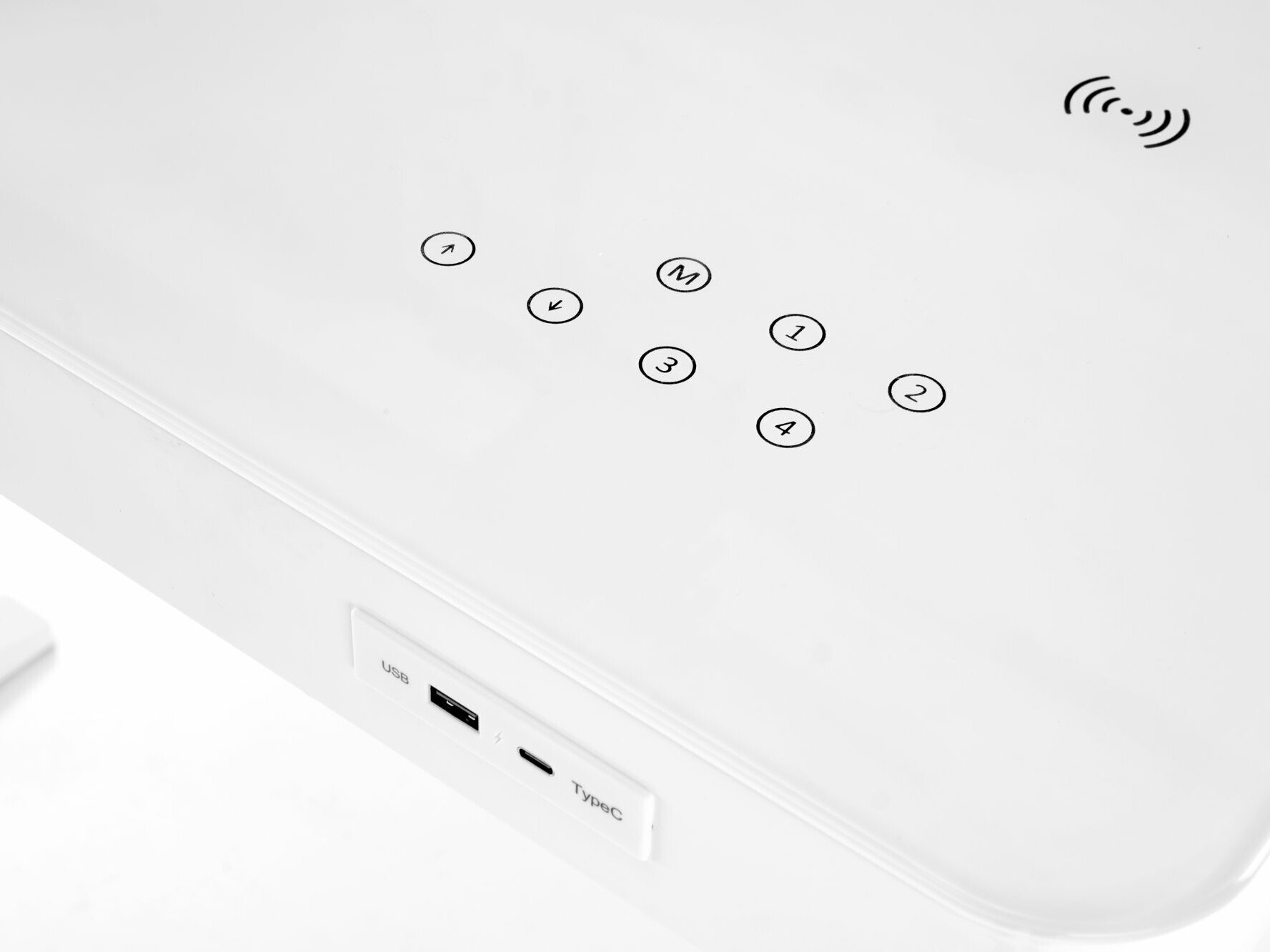 Рабочий стол с регулируемой высотой Houston 1703 (Белый)