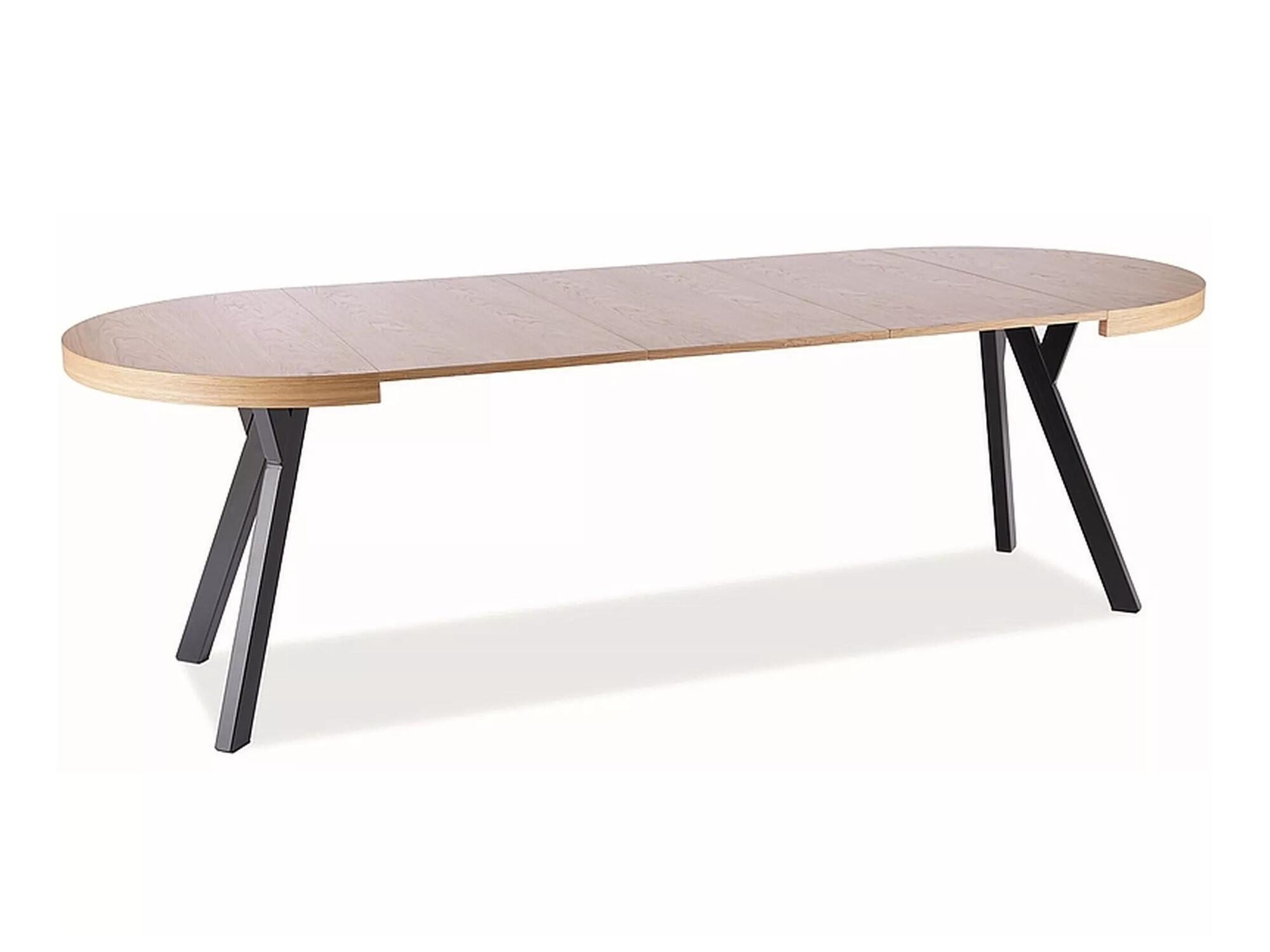 Cтол Detroit 121 (Дуб + Чёрный)