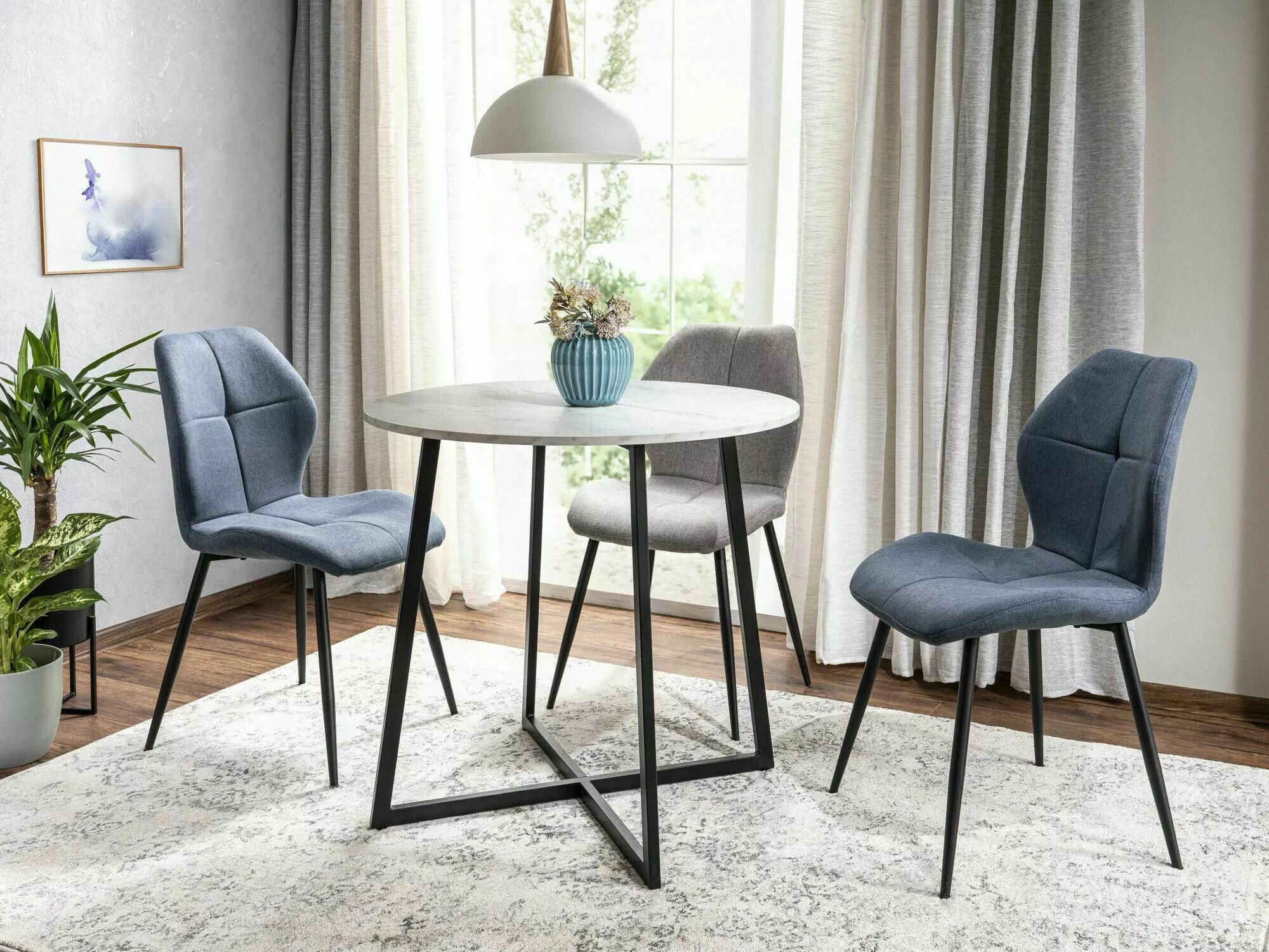 Galds Detroit 131 (Balts marmors)