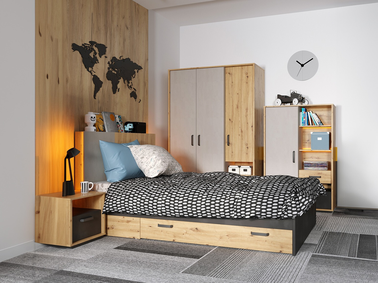 Mēbeļu komplekts Orlveno 123