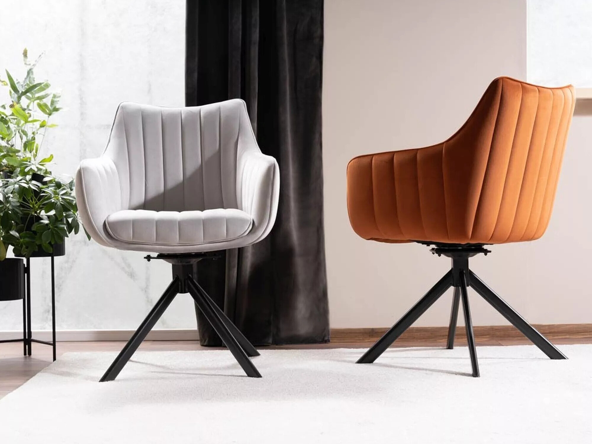 Стул Detroit 134 (Оранжевый)