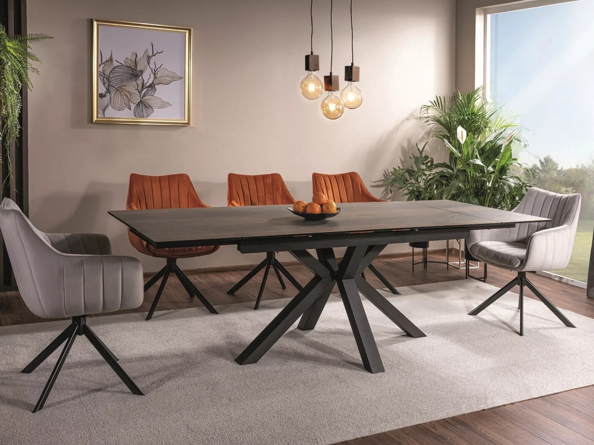 Стул Detroit 134 (Оранжевый)