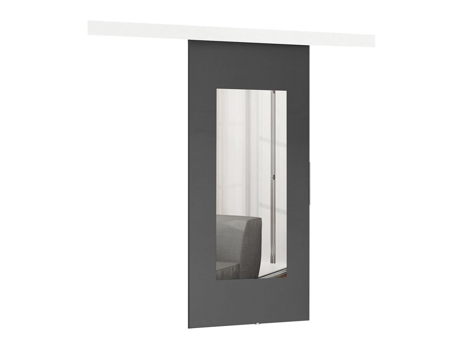 Bīdāmas durvis Dover 119 (Antracīts)