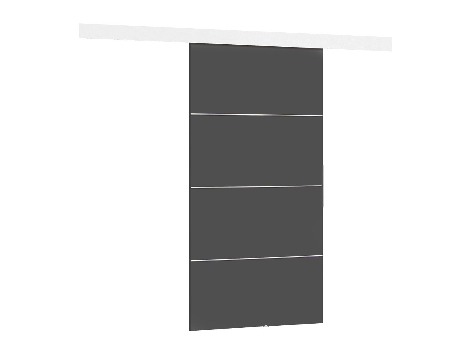 Bīdāmas durvis Dover 145 (Antracīts)