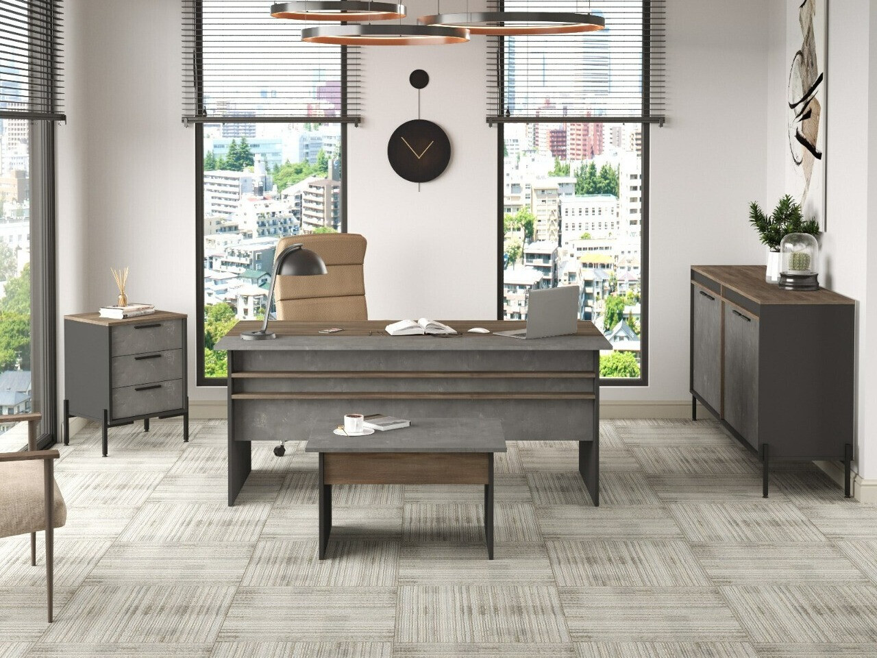 Mājas biroja komplekts Kailua 2097