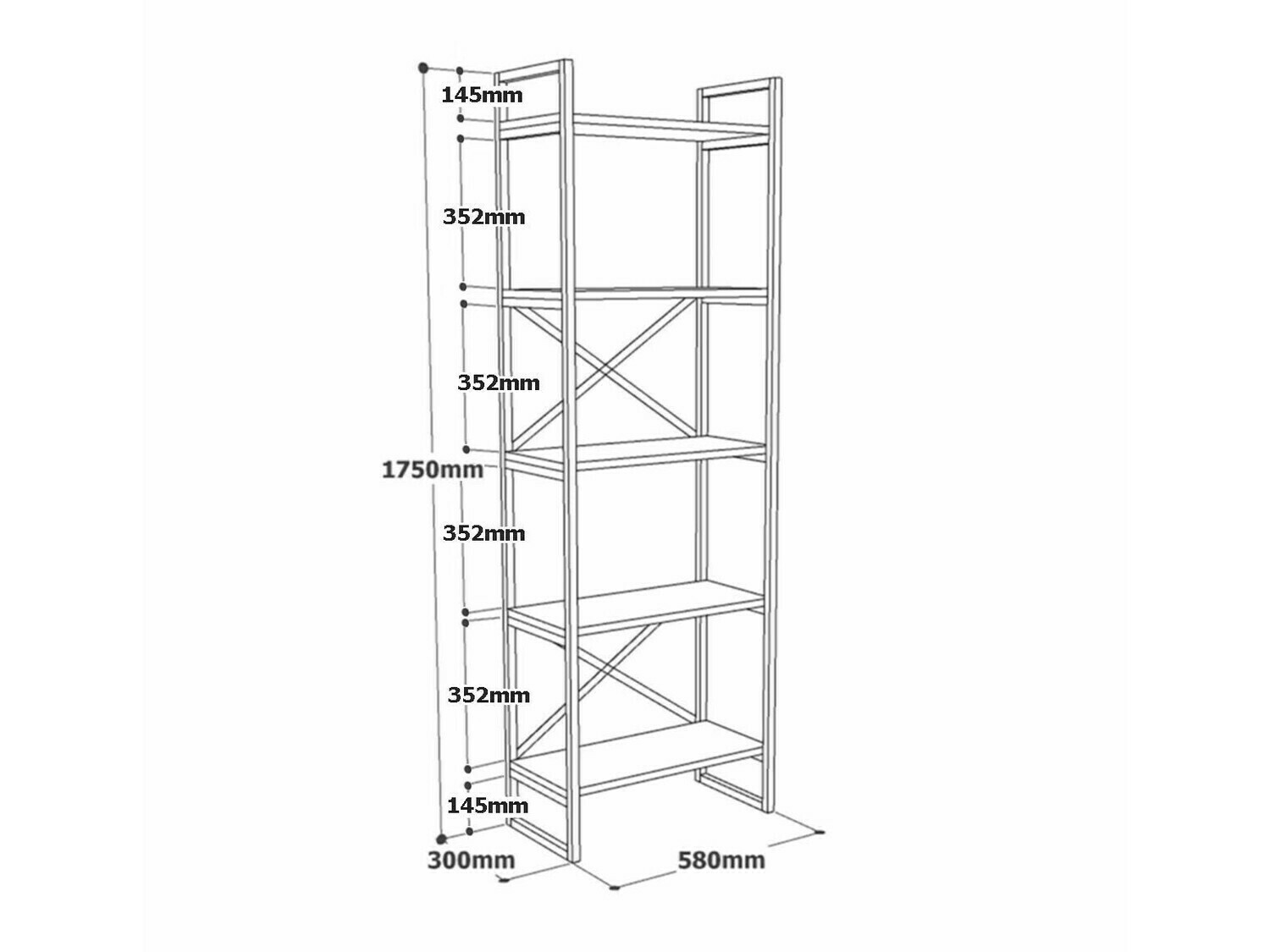 Plaukts Kailua 2088 (Balts marmors + Zelta)