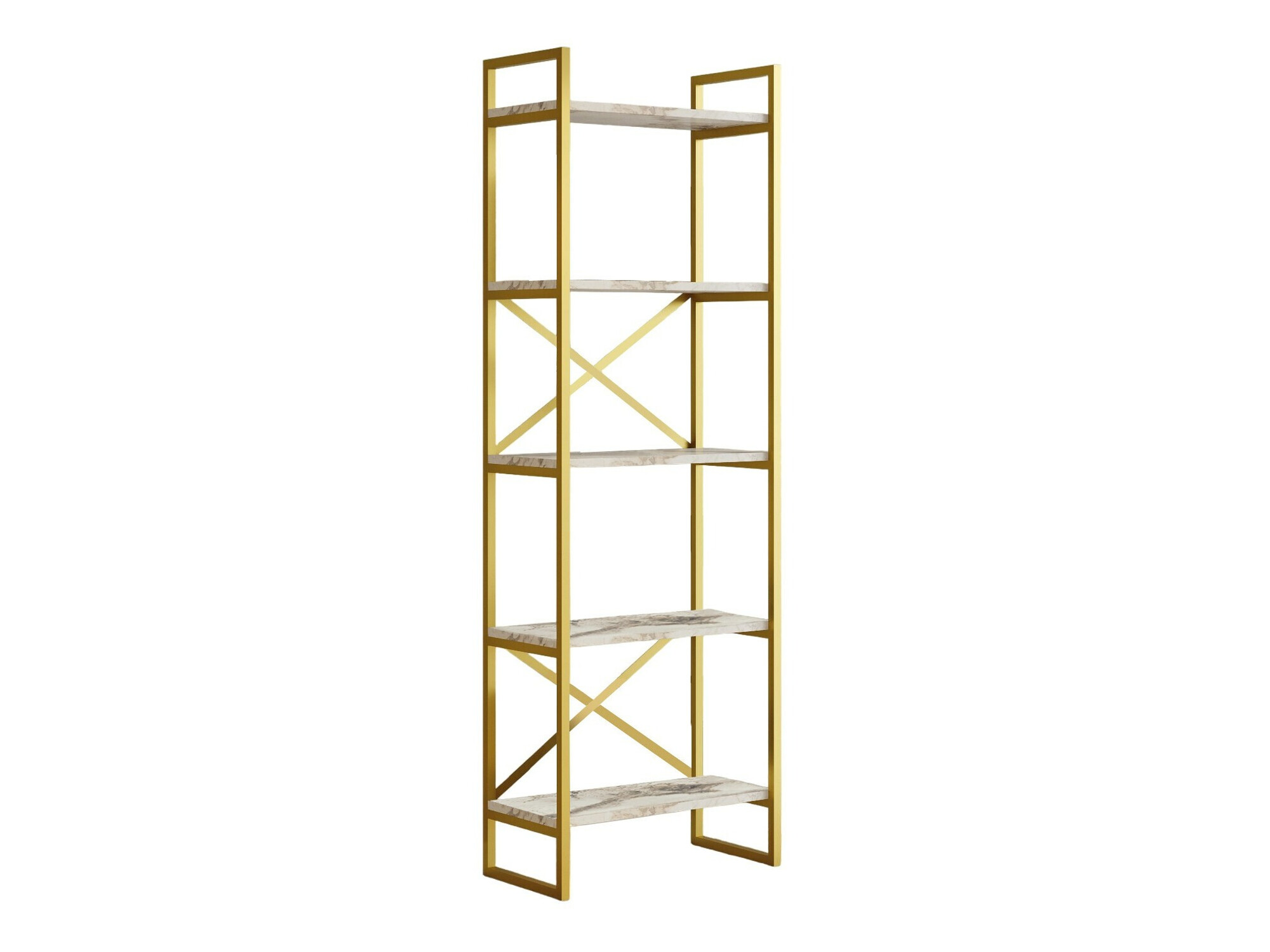 Plaukts Kailua 2088 (Balts marmors + Zelta)