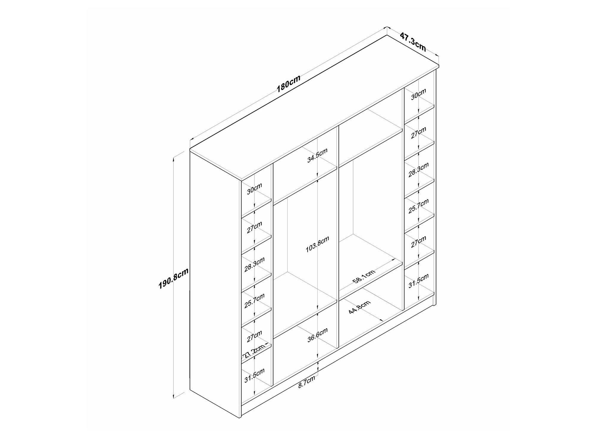 Шкаф Camlare 104