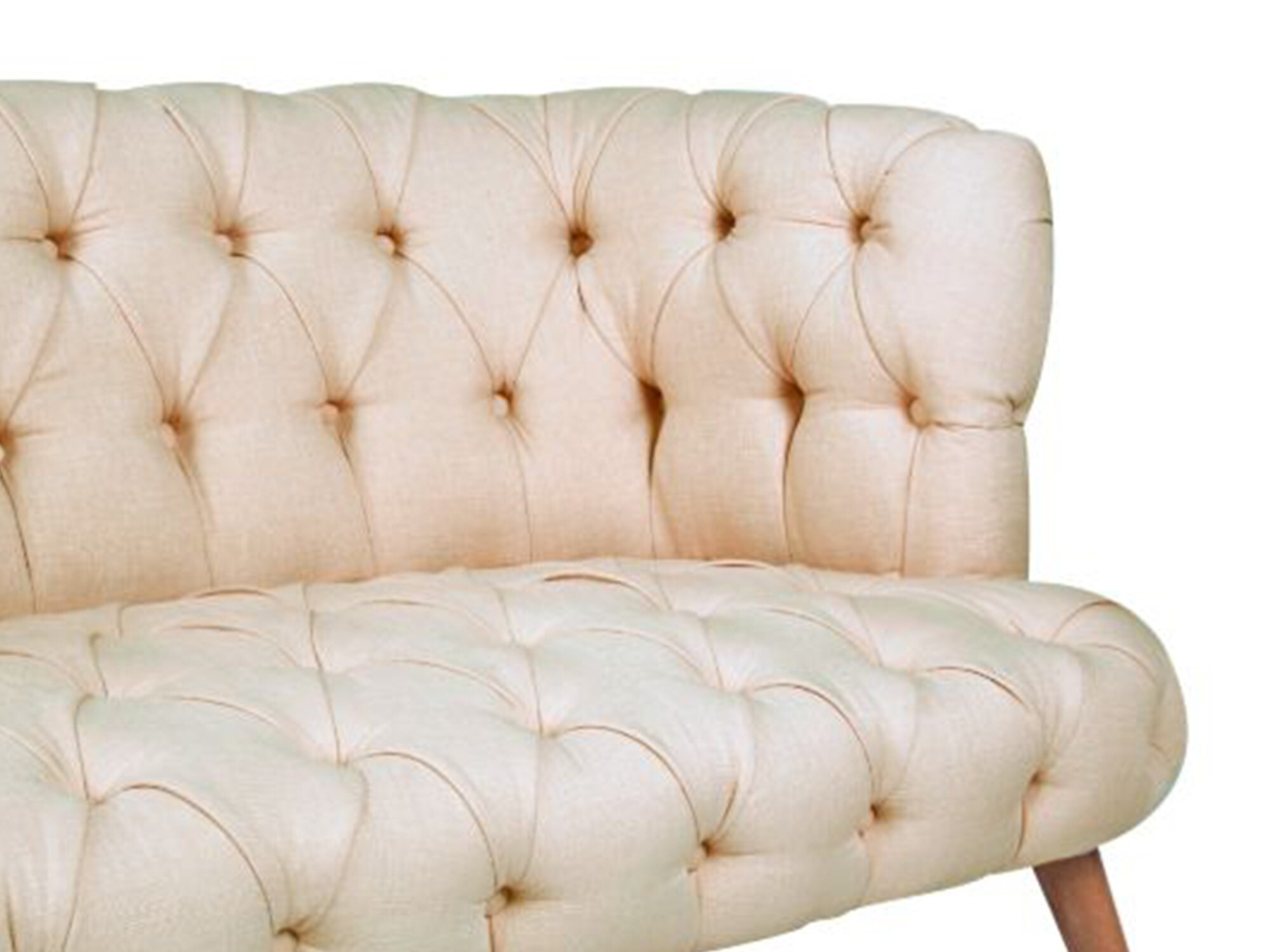 Chesterfield dīvāns Altadena 249 (Krēms)