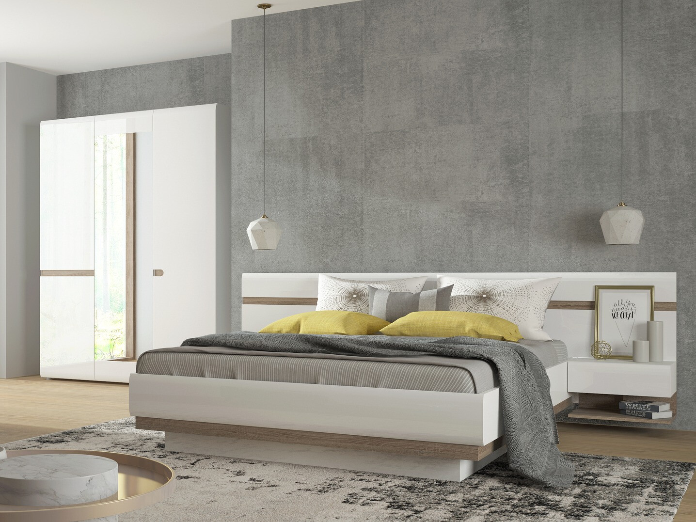 Guļamistabas komplekts Vesfera 115