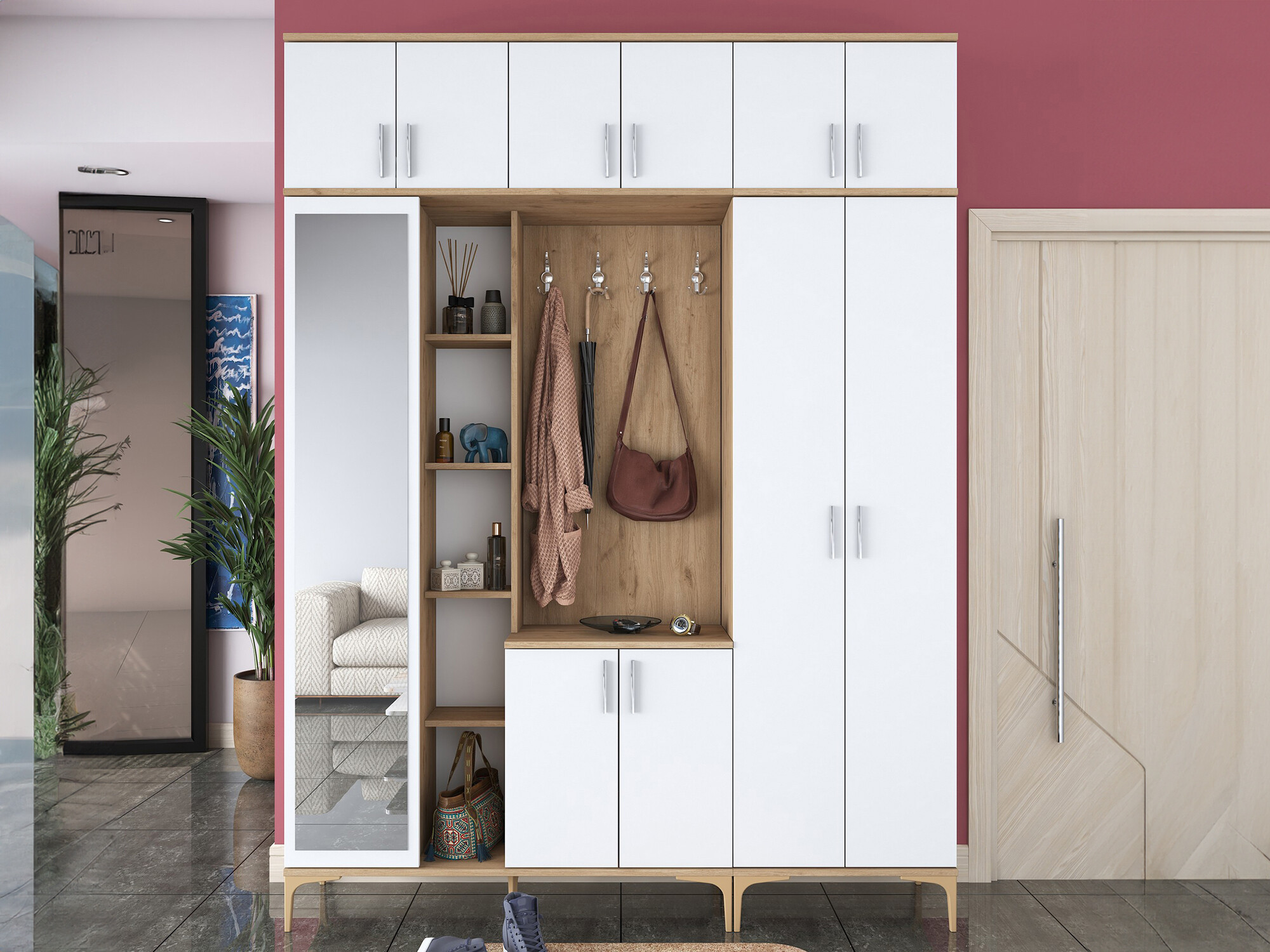 Priekšnama komplekts Catevara 104