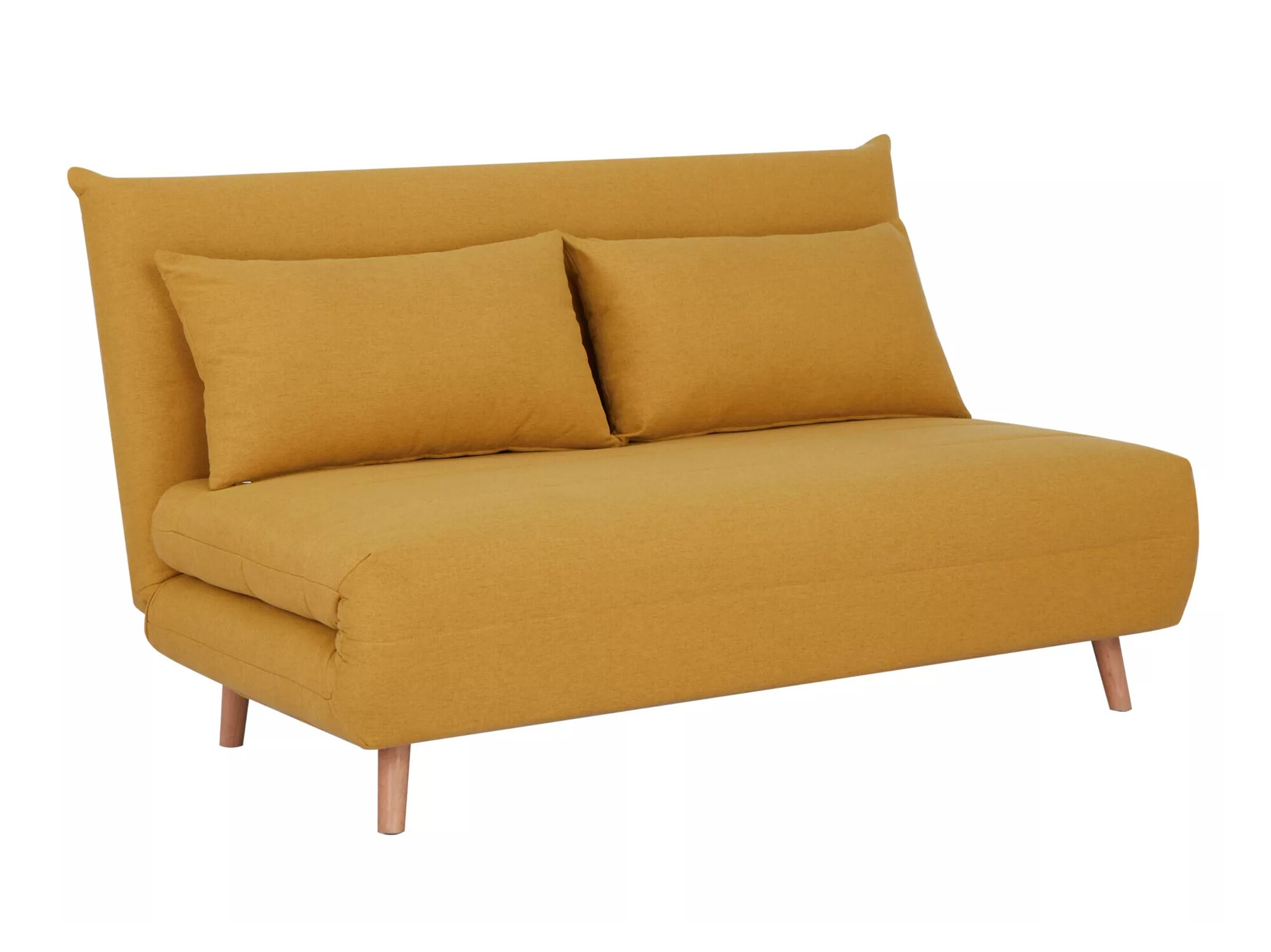 Dīvāns gulta Detroit 139 (Dzeltens)