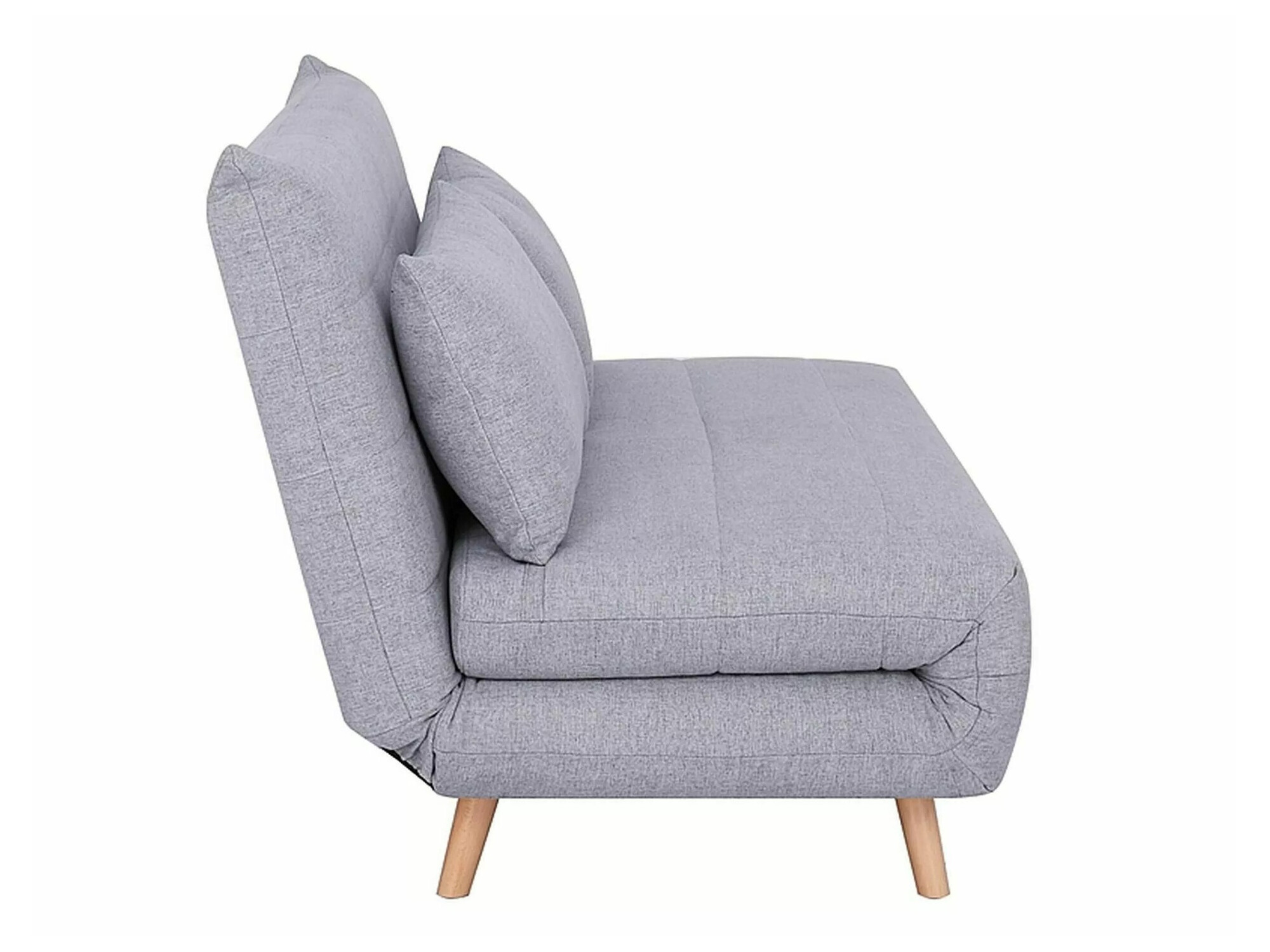 Dīvāns gulta Detroit 139 (Gaiši pelēks)