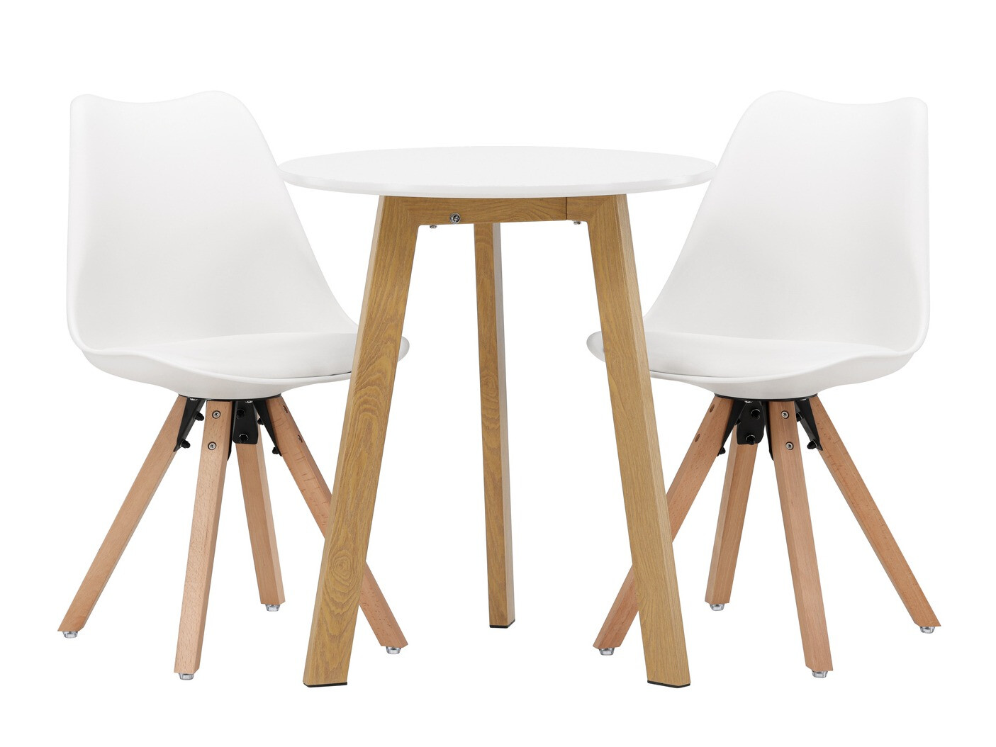 Обеденный гарнитур Dallas 3781 (Белый + Светло-коричневый)