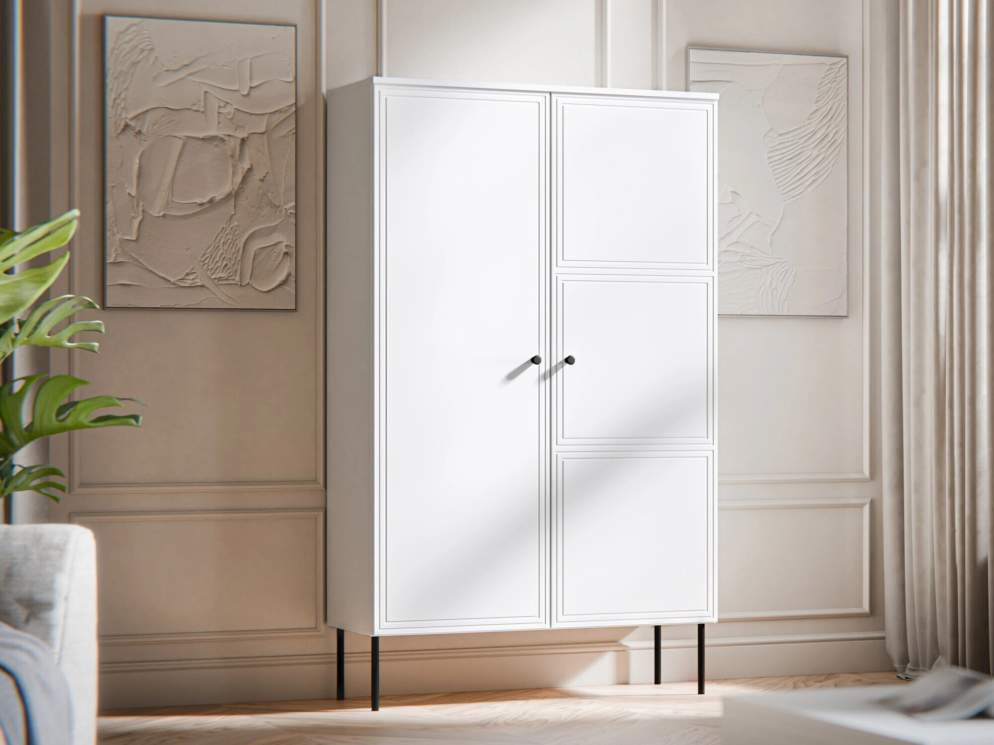 Plaukts Monciru 105 (Balts)