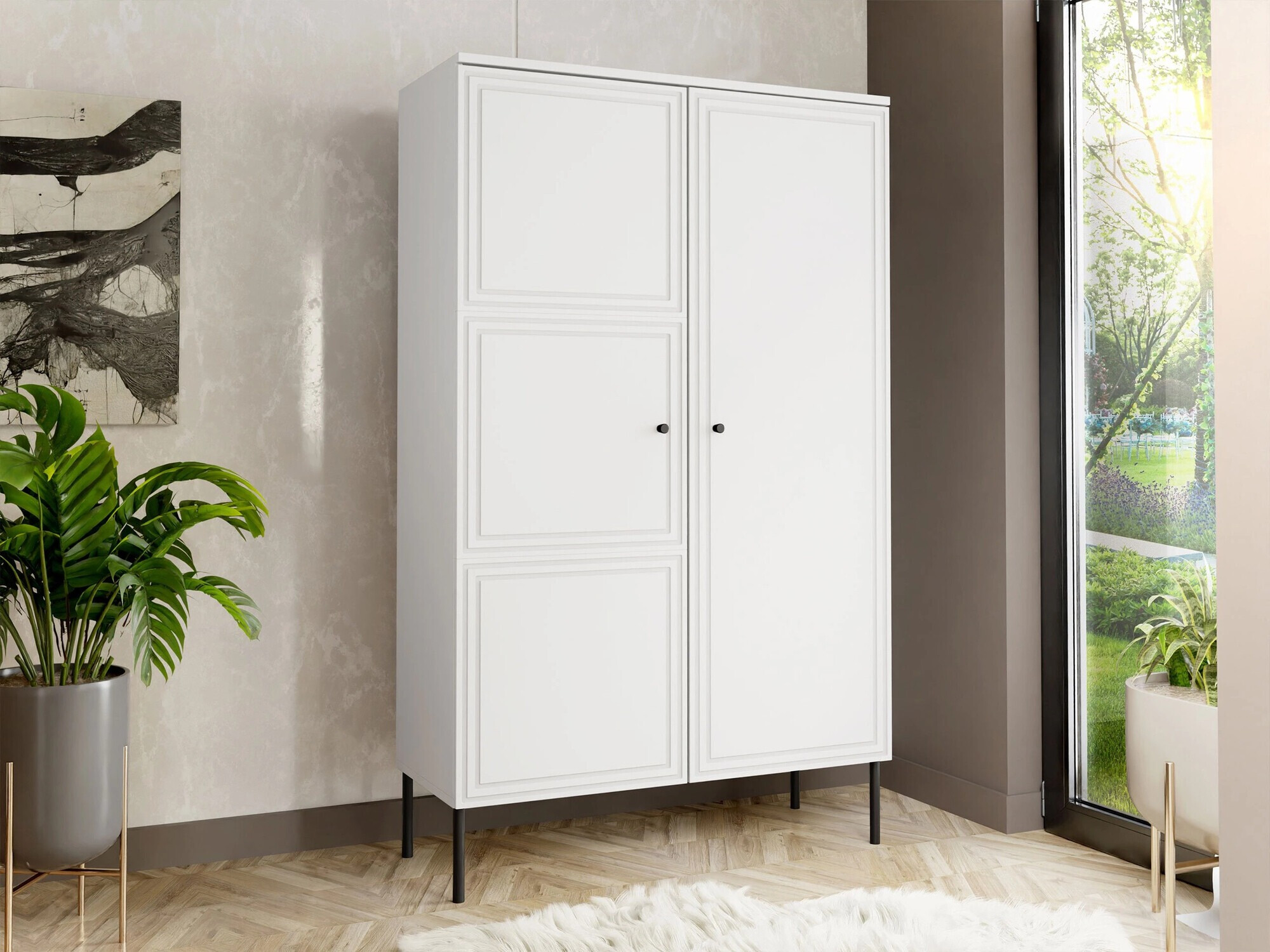 Стеллаж Monciru 105 (Белый)