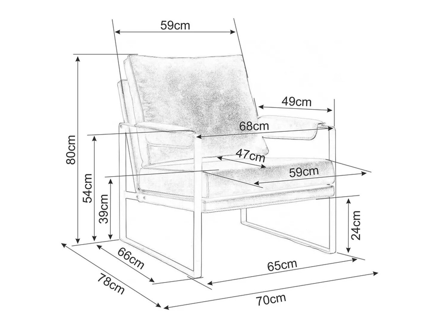 Krēsls Detroit 114 (Bēšs)