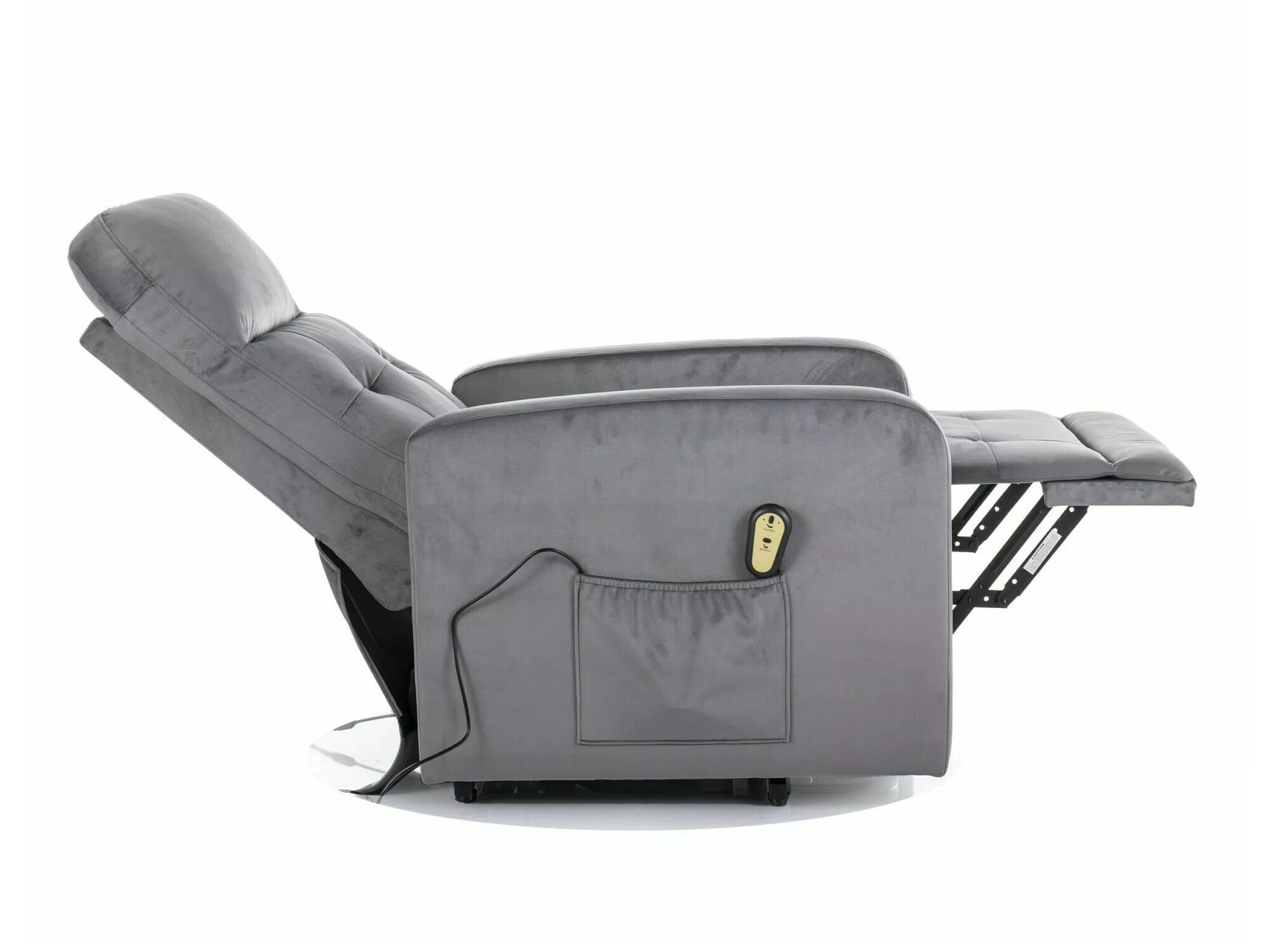Krēsls reglainer Detroit 197 (Pelēks)